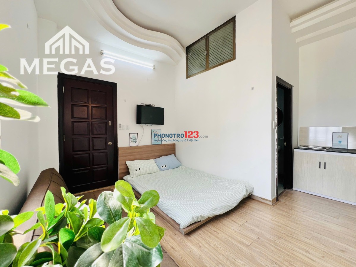 cho thuê phòng 30m2 đường Nguyễn Thông gần Vòng xoay dân chủ, Công viên Tao Đàn q3