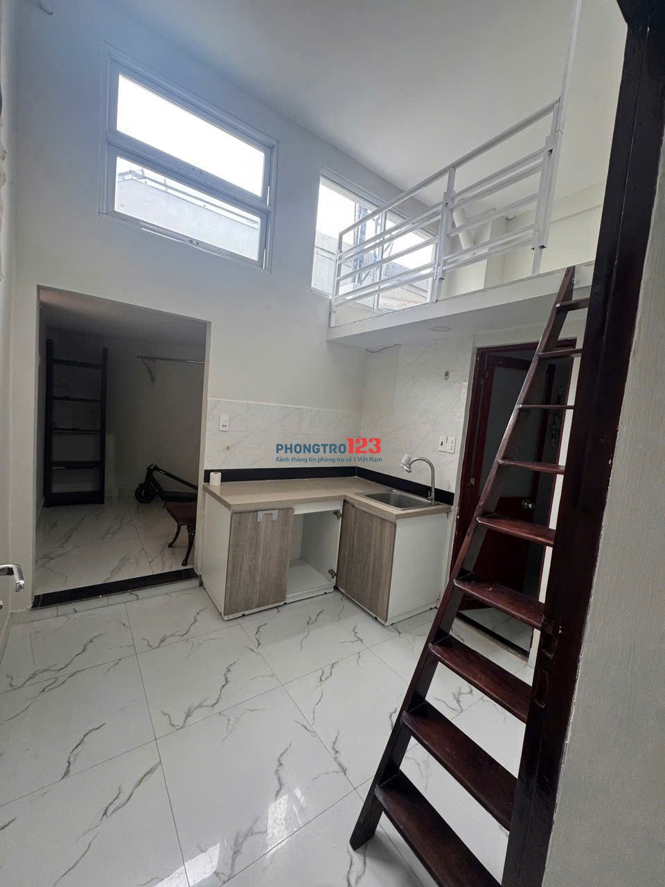 Cho thuê căn hộ 40m2 tại trung tâm Quận 5 - Giá 7,5 triệu/tháng