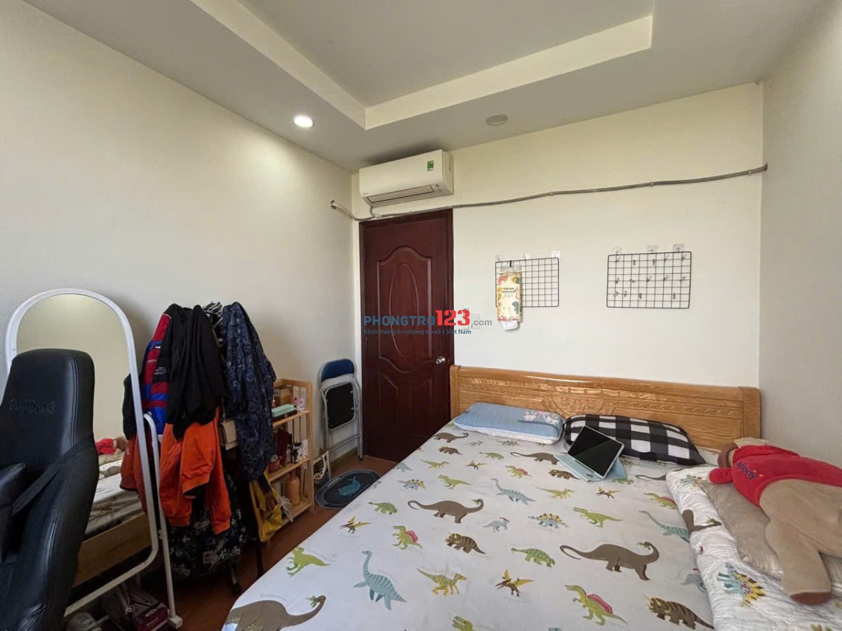 Chung cư Nguyễn Ngọc Phương, Bình Thạnh: 3p ngủ, 2wc, full nội thất, 13tr5