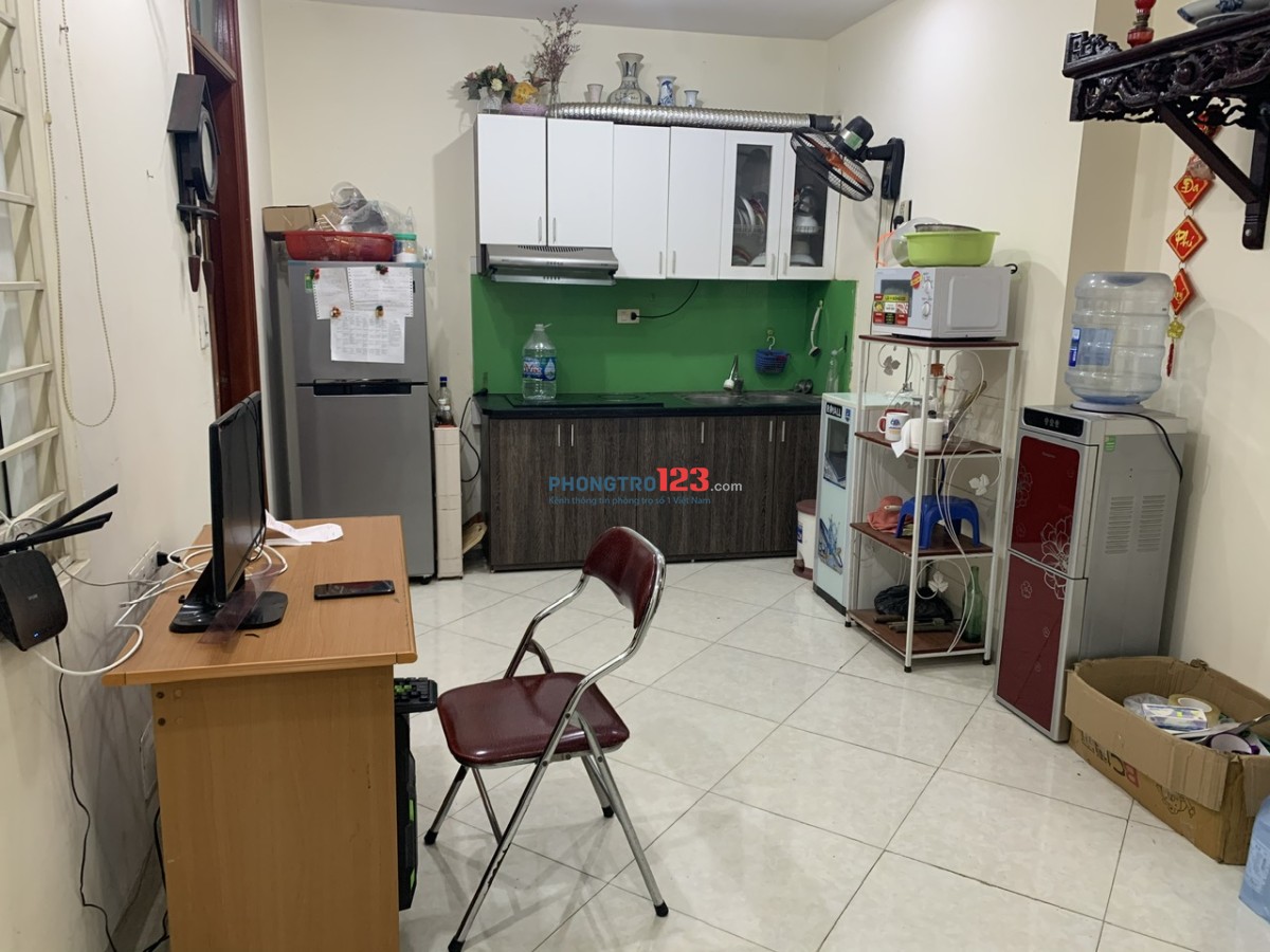 KHƯƠNG ĐÌNH CHO THUÊ CĂN HỘ KHÉP KÍN 2N1K, FULL ĐỒ, 55M2 – CHỈ VIỆC XÁCH VALI VÀO Ở