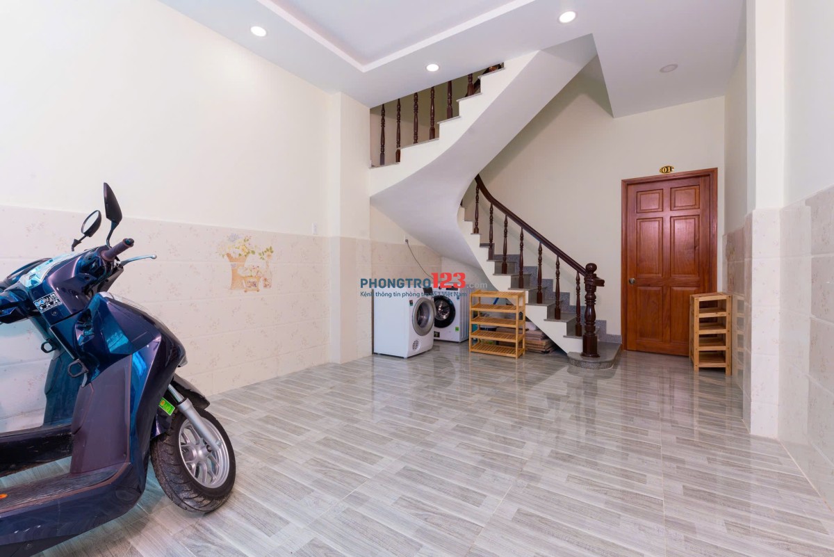 Cho Thuê Căn Hộ Full Nội Thất - Cửa Sổ Thoáng - Nhà Sạch Sẽ - Gần Chợ Bà Chiểu - Đại Học