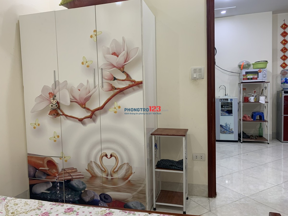 KHƯƠNG ĐÌNH CHO THUÊ CĂN HỘ KHÉP KÍN 2N1K, FULL ĐỒ, 55M2 – CHỈ VIỆC XÁCH VALI VÀO Ở