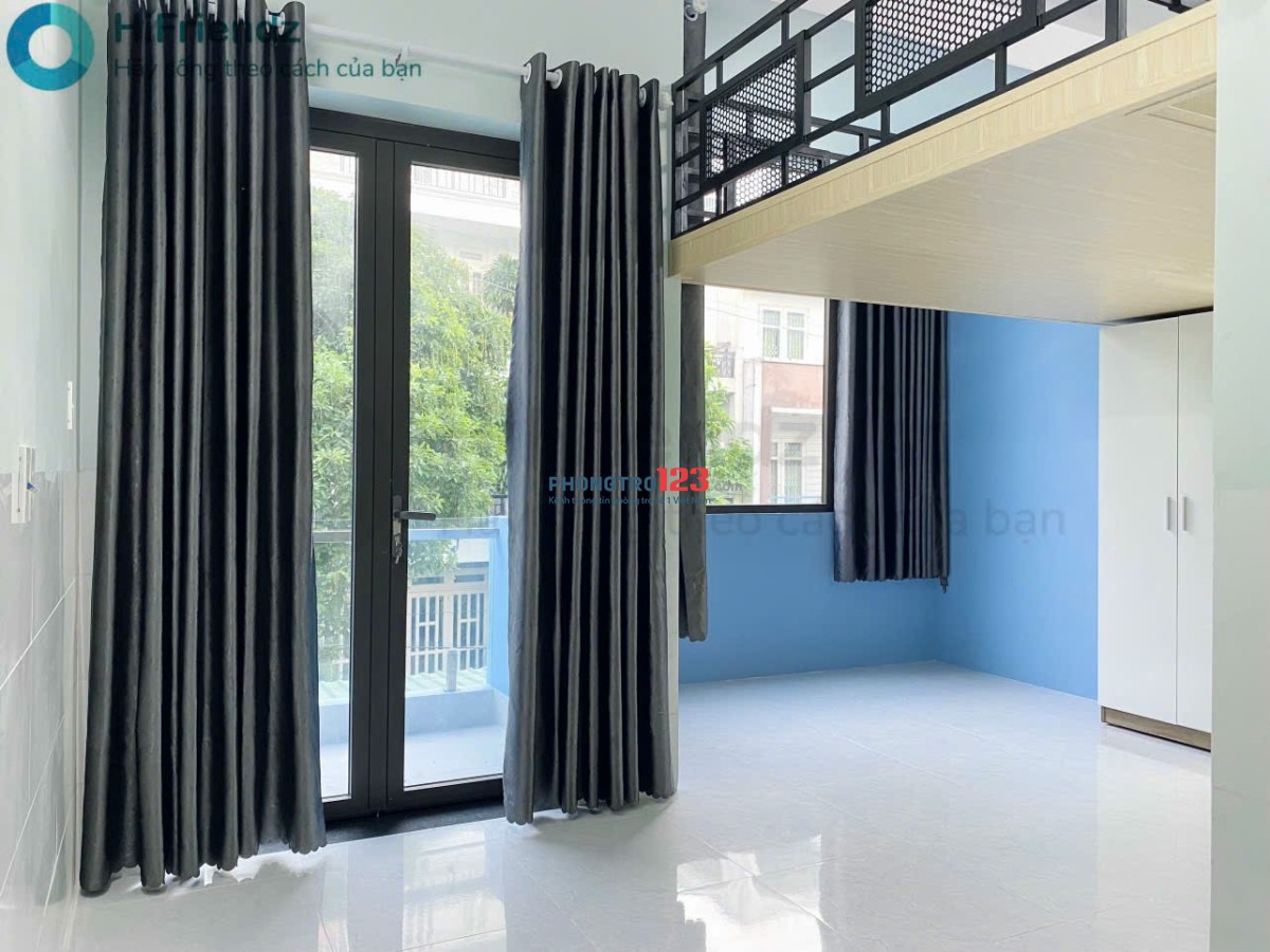 TRỐNG CĂN DUPLEX mới tinh Full nội thất ban công cực rộng -Ở được 2-3 người