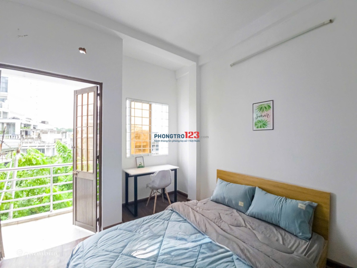 PHÒNG FULL NỘI THẤT BAN CÔNG – GẦN TRƯỜNG ĐH Y DƯỢC, BÁCH KHOA
