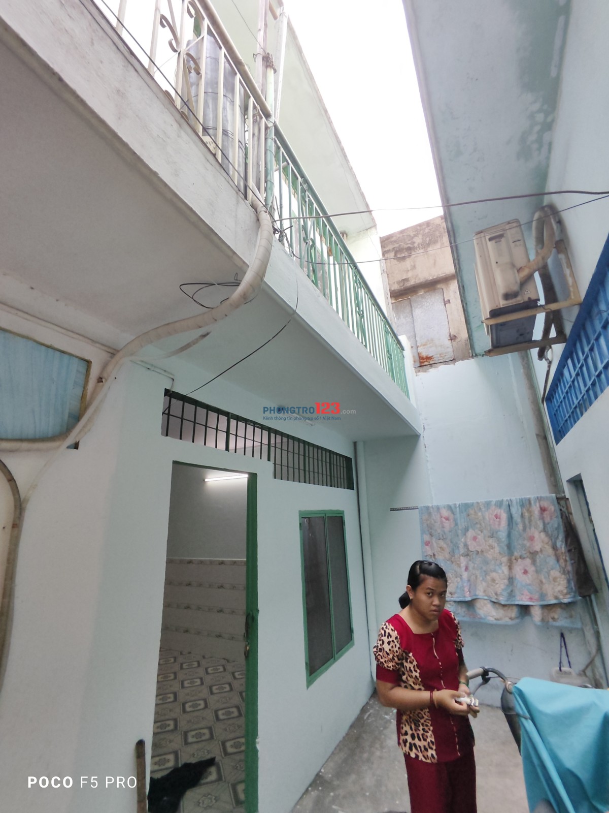 Nhà trọ rộng nguyên Căn, trệt lầu ban công cửa sổ Q11
