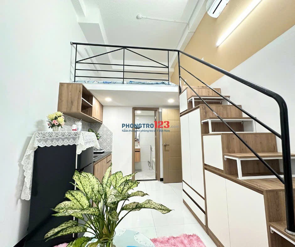 KHAI TRƯƠNG DUPLEX FULL NT GẦN UFM, TDTU, RMIT, NTTU,UEH - GẦN LOTTEMART, CRESENTMALL, Q1, Q4