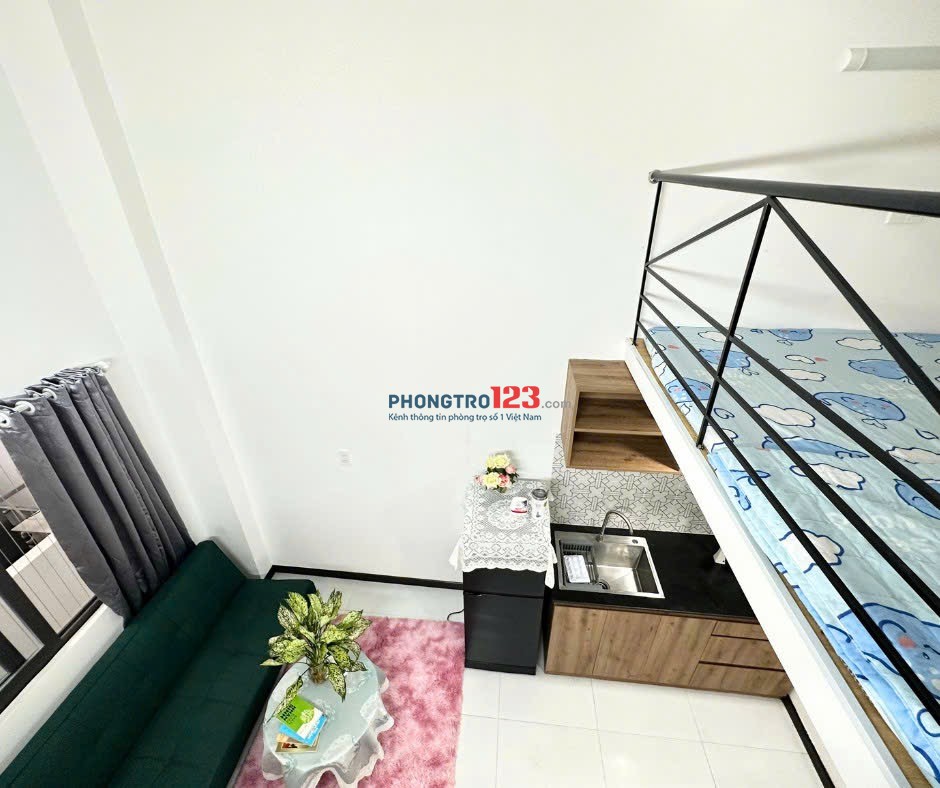 KHAI TRƯƠNG DUPLEX FULL NT GẦN UFM, TDTU, RMIT, NTTU,UEH - GẦN LOTTEMART, CRESENTMALL, Q1, Q4