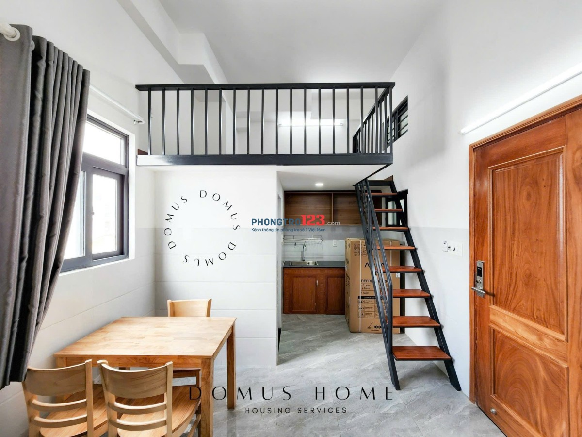 KHAI TRƯƠNG DUPLEX FULL NT GẦN UFM, TDTU, RMIT, NTTU,UEH - GẦN LOTTEMART, CRESENTMALL, Q1, Q4