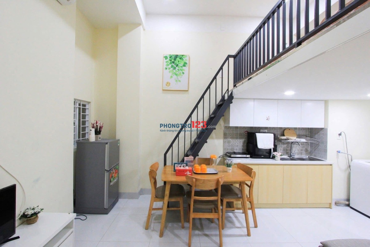 KHAI TRƯƠNG DUPLEX FULL NT GẦN UFM, TDTU, RMIT, NTTU,UEH - GẦN LOTTEMART, CRESENTMALL, Q1, Q4