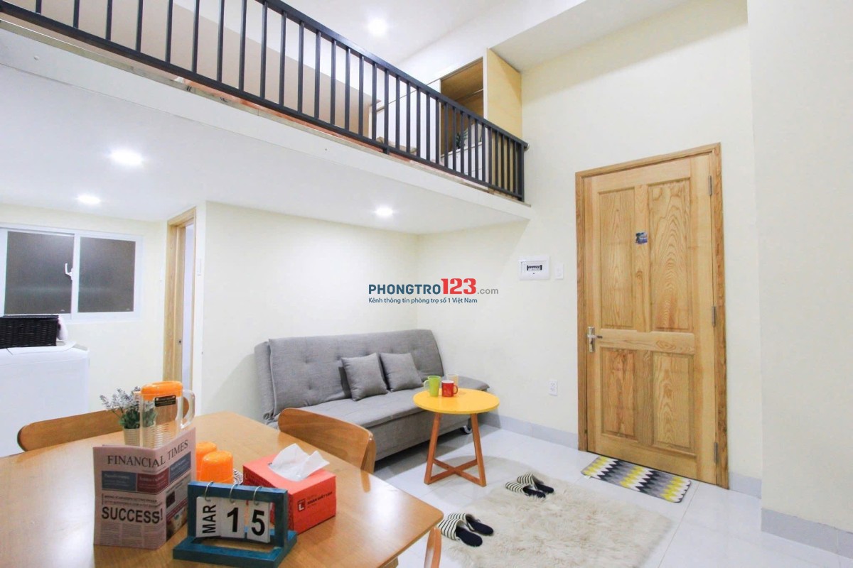 KHAI TRƯƠNG DUPLEX FULL NT GẦN UFM, TDTU, RMIT, NTTU,UEH - GẦN LOTTEMART, CRESENTMALL, Q1, Q4