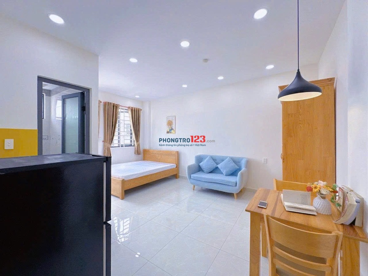 Phòng full nội thất 35m2 gần ngã tư Phú Nhuận , ĐH Văn Lang, Mỹ Thuật ở Nguyễn Văn Đậu Bình Thạnh