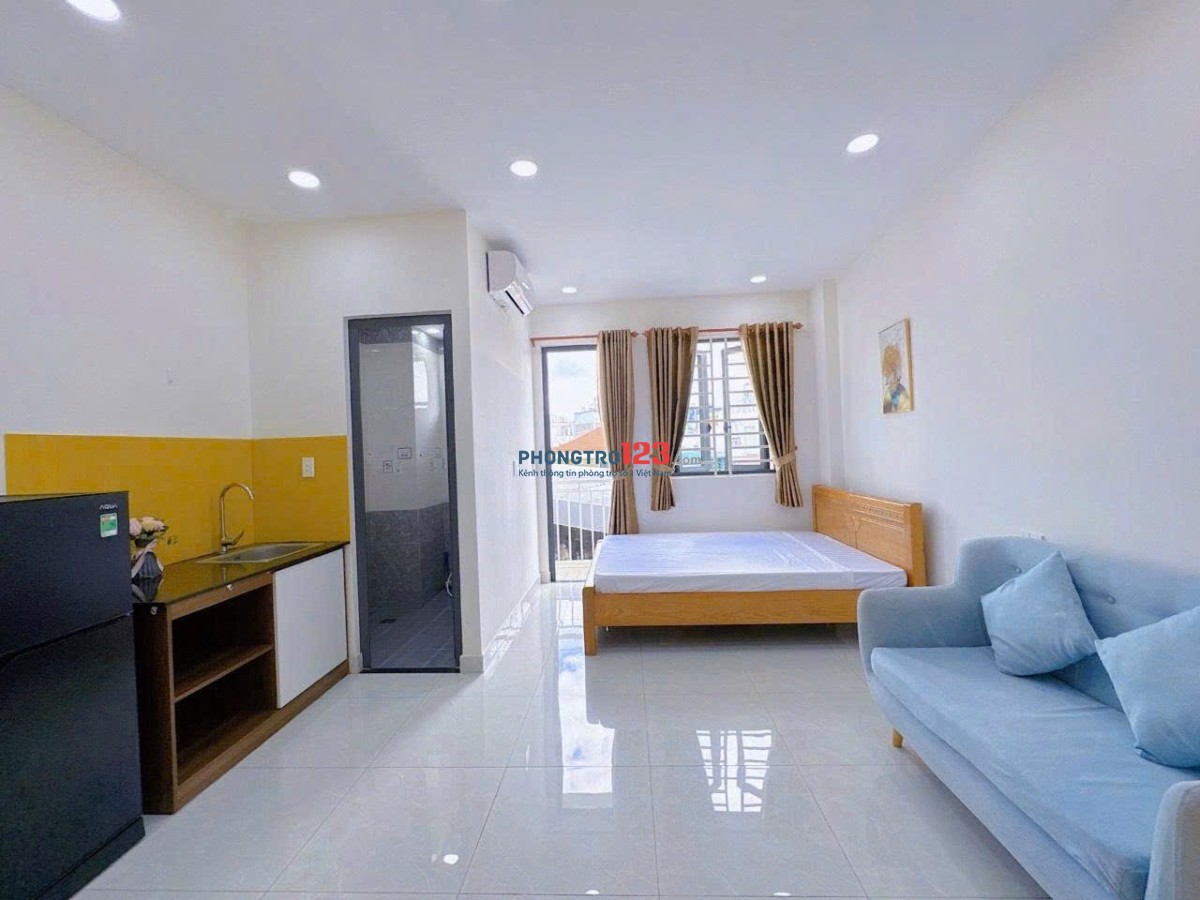 Phòng full nội thất 35m2 gần ngã tư Phú Nhuận , ĐH Văn Lang, Mỹ Thuật ở Nguyễn Văn Đậu Bình Thạnh