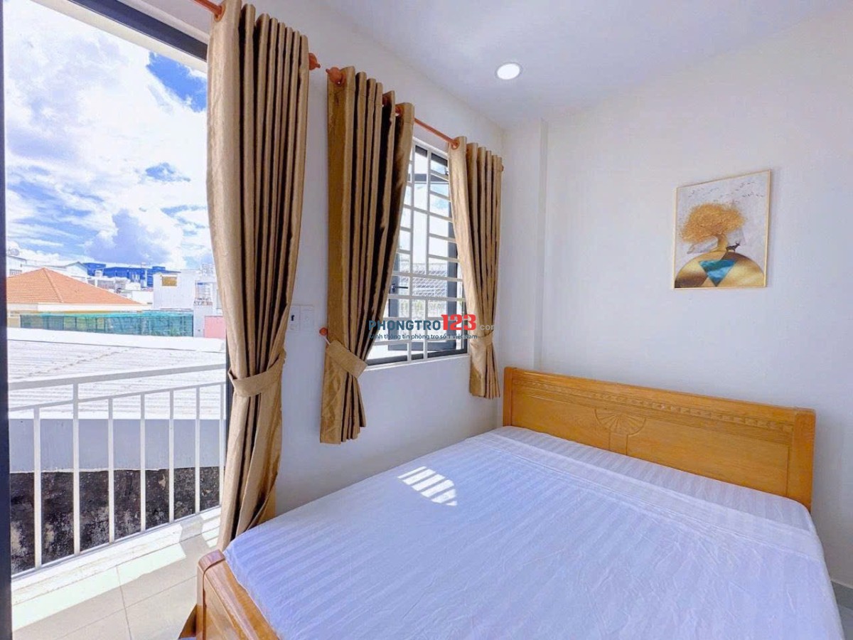 Phòng full nội thất 35m2 gần ngã tư Phú Nhuận , ĐH Văn Lang, Mỹ Thuật ở Nguyễn Văn Đậu Bình Thạnh