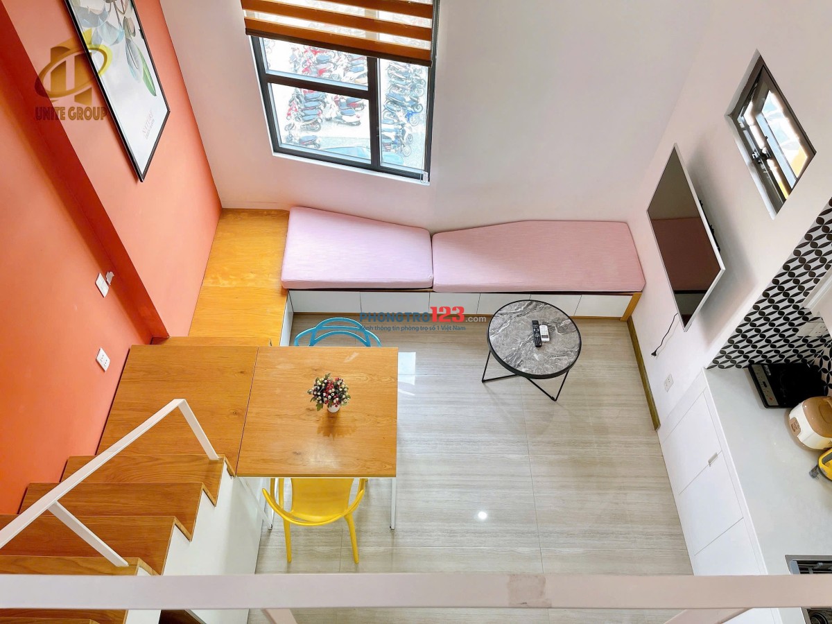 KHAI TRƯƠNG DUPLEX FULL NT GẦN UFM, TDTU, RMIT, NTTU,UEH - GẦN LOTTEMART, CRESENTMALL, Q1, Q4