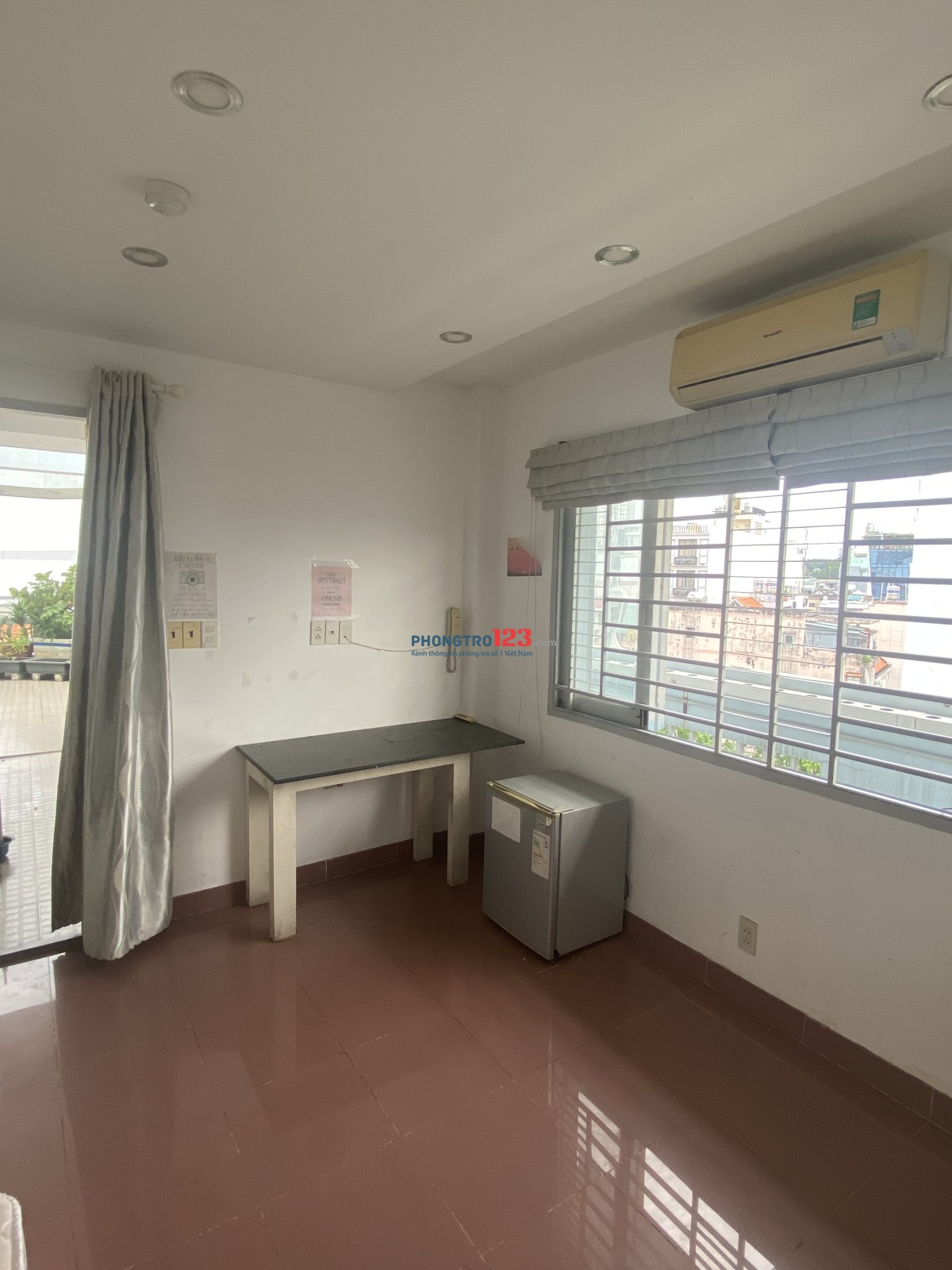 Phòng trọ 16m2 đường Lam Sơn, Q. Tân Bình - Gần sân bay TSN - Siêu yên tĩnh