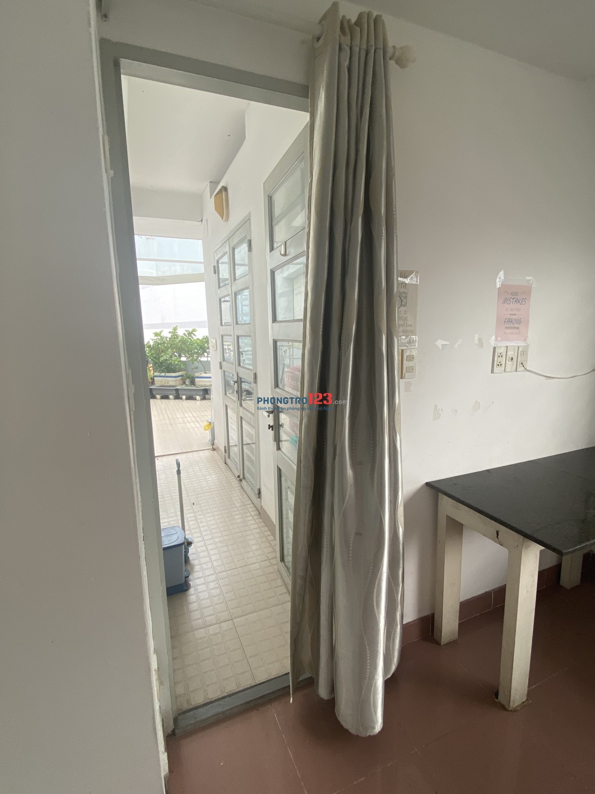 Phòng trọ 16m2 đường Lam Sơn, Q. Tân Bình - Gần sân bay TSN - Siêu yên tĩnh