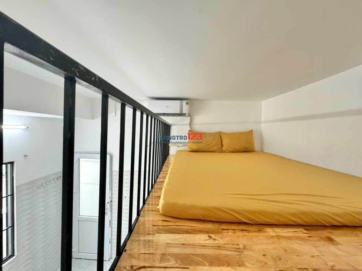 PHÒNG GÁC DUPLEX FULL NT CỬA SỔ LỚN GẦN ĐH BÁCH KHOA