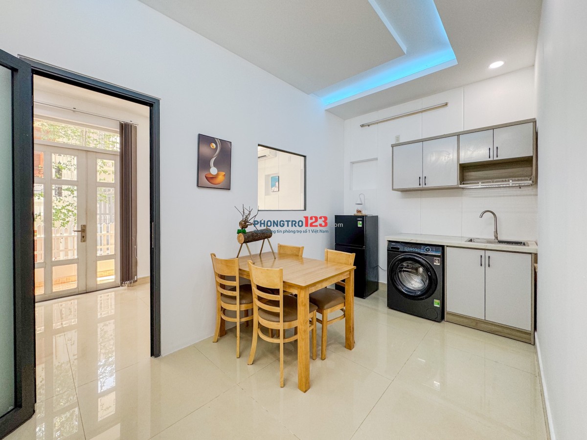 CHÍNH CHỦ STUDIO BANCOL 1PN TÁCH BẾP, ĐẦY ĐỦ NỘI THẤT, MÁY GIẶT RIÊNG NGAY NGUYỄN KIỆM