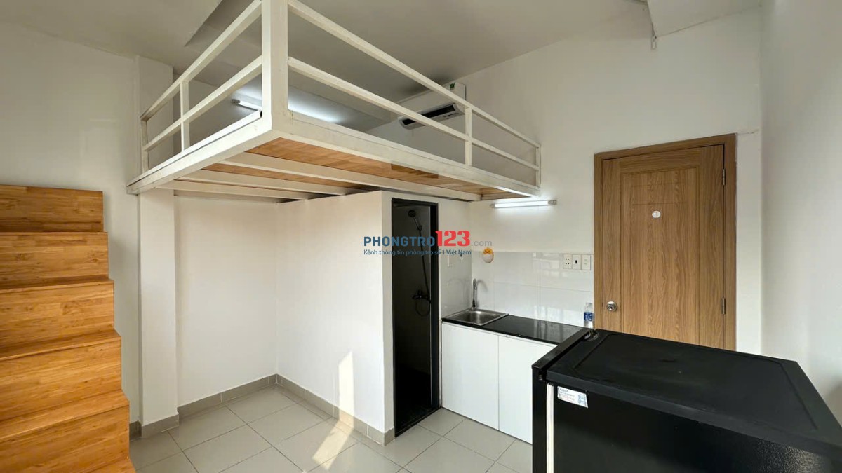 Phòng căn hộ Duplex đủ nội thất view bancon thoáng mát - 328 XVNT Q. Bình Thạnh ( Gần Hutech)