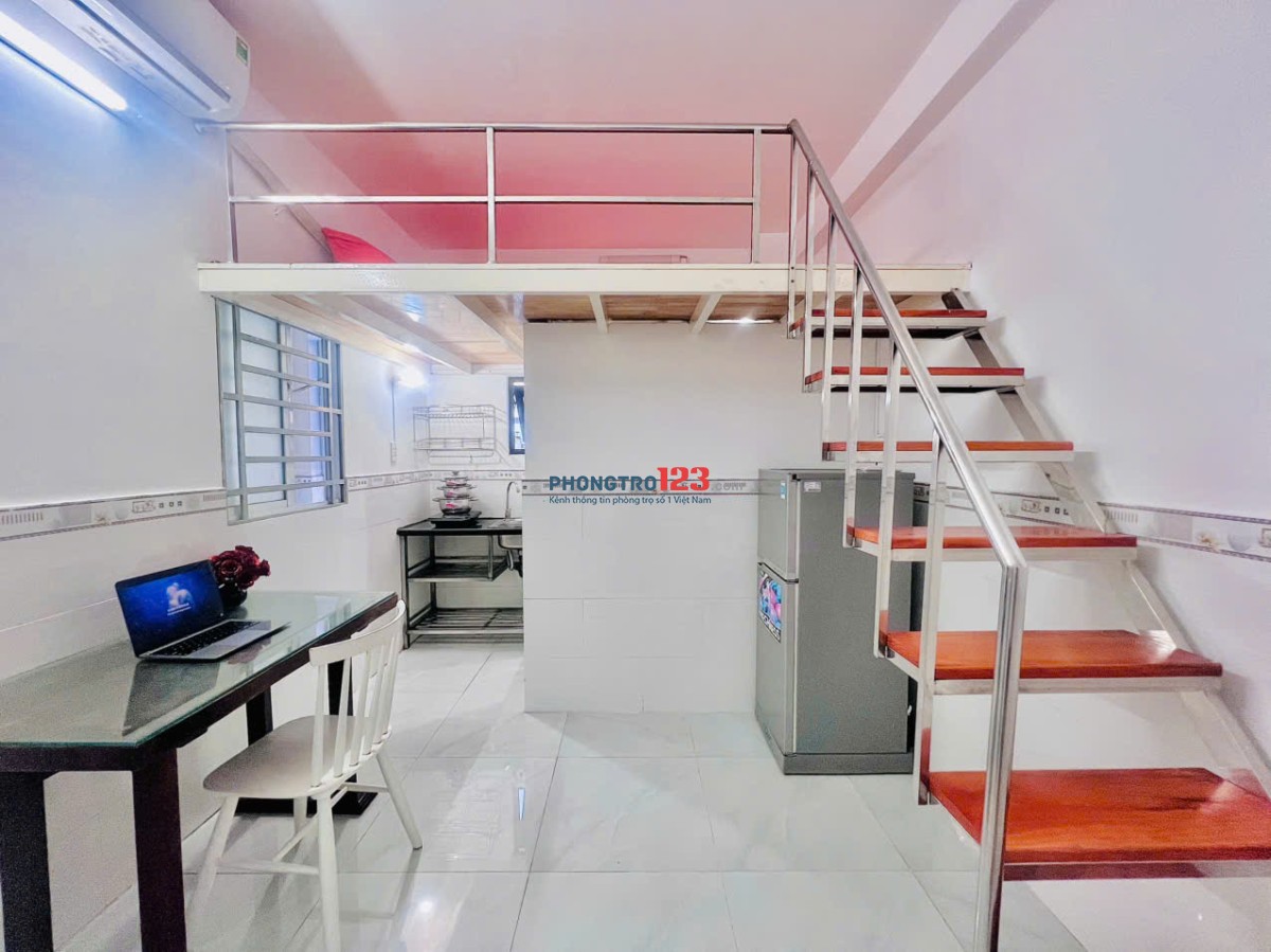 GÁC LỬNG THOÁNG MÁT, NỘI THẤT ĐẦY ĐỦ AN NINH ĐƯỜNG GÒ DẦU TÂN PHÚ
