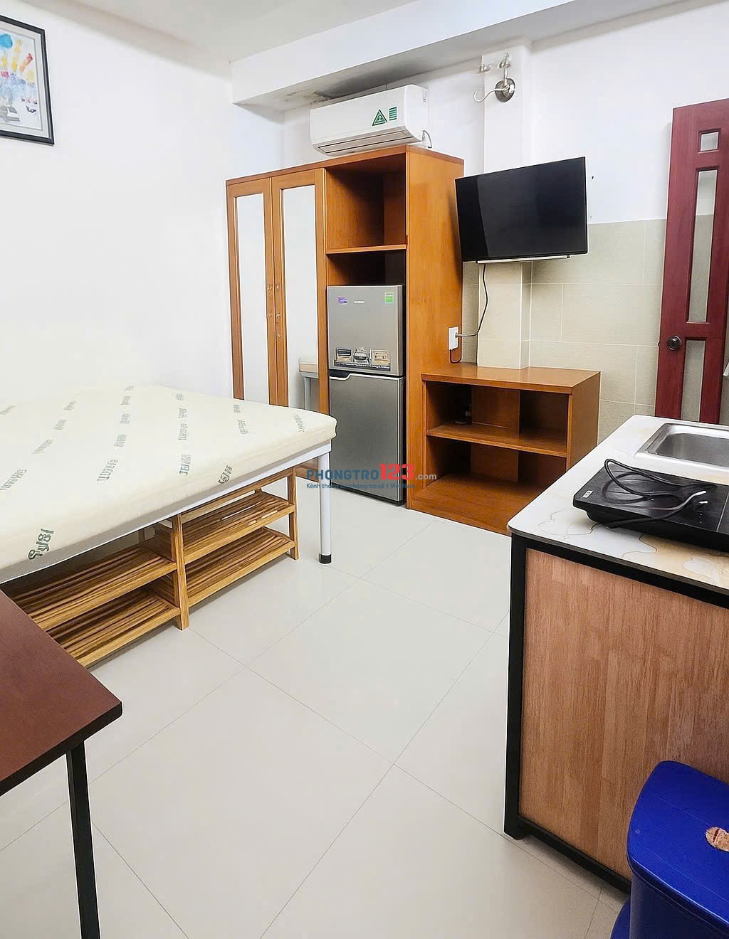 CHO THUÊ PHÒNG TRỌ NGAY ETOWN CỘNG HOÀ FULL NỘI THẤT