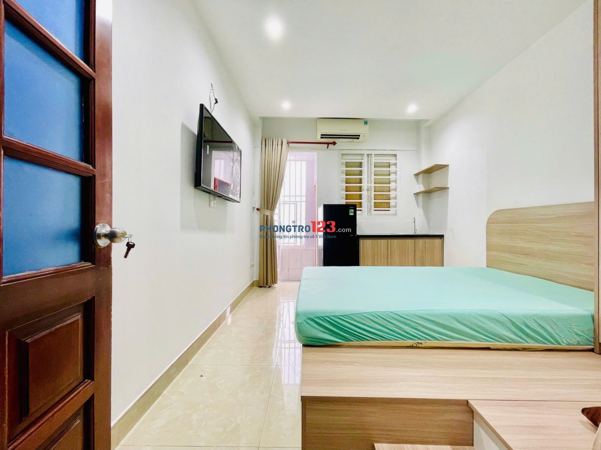 cho thuê phòng có thang máy gần chợ tân định