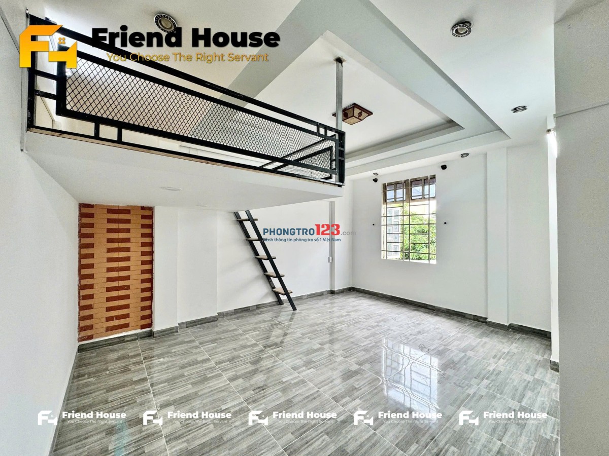 Khai Trương Phòng Trọ Mới Xây Có Gác, Cửa Sổ Trời Bancol
