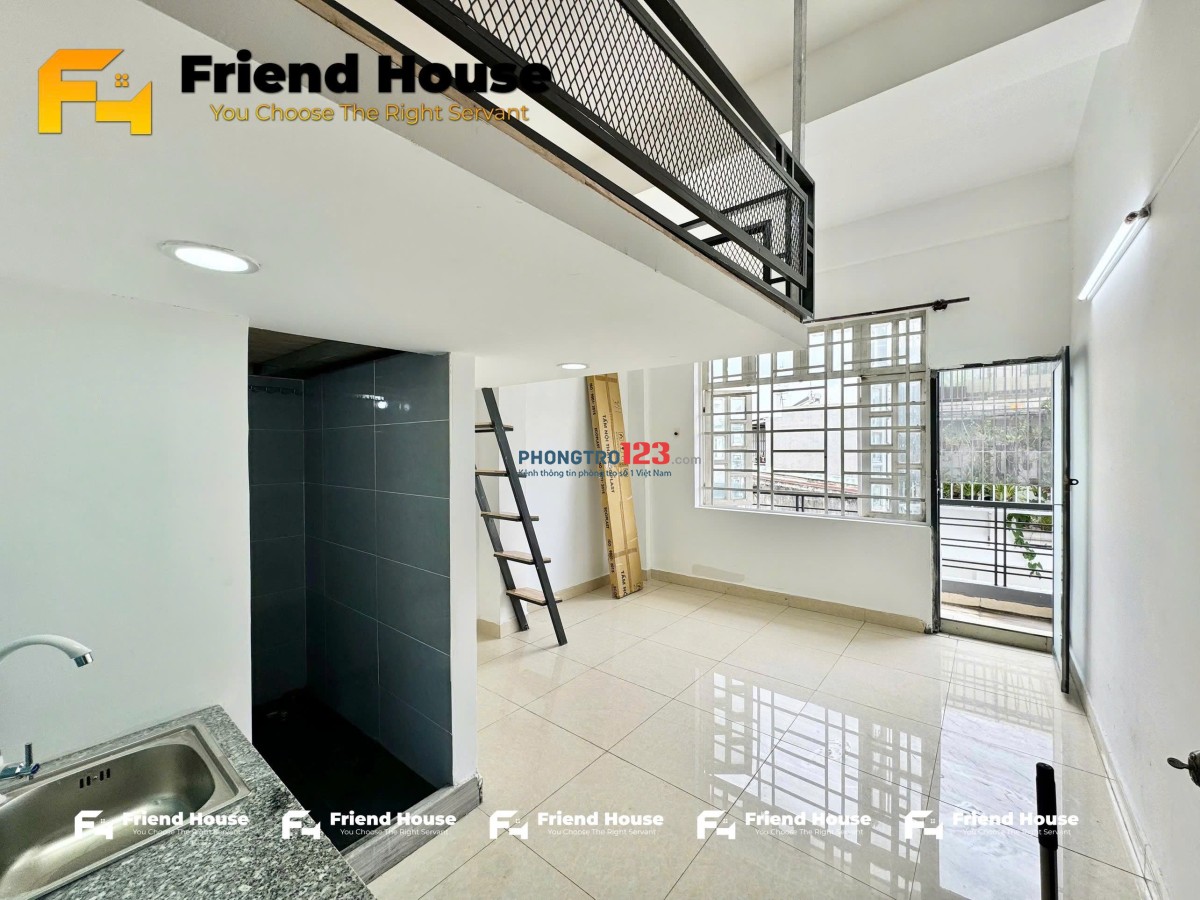 Khai Trương Phòng Trọ Mới Xây Có Gác, Cửa Sổ Trời Bancol