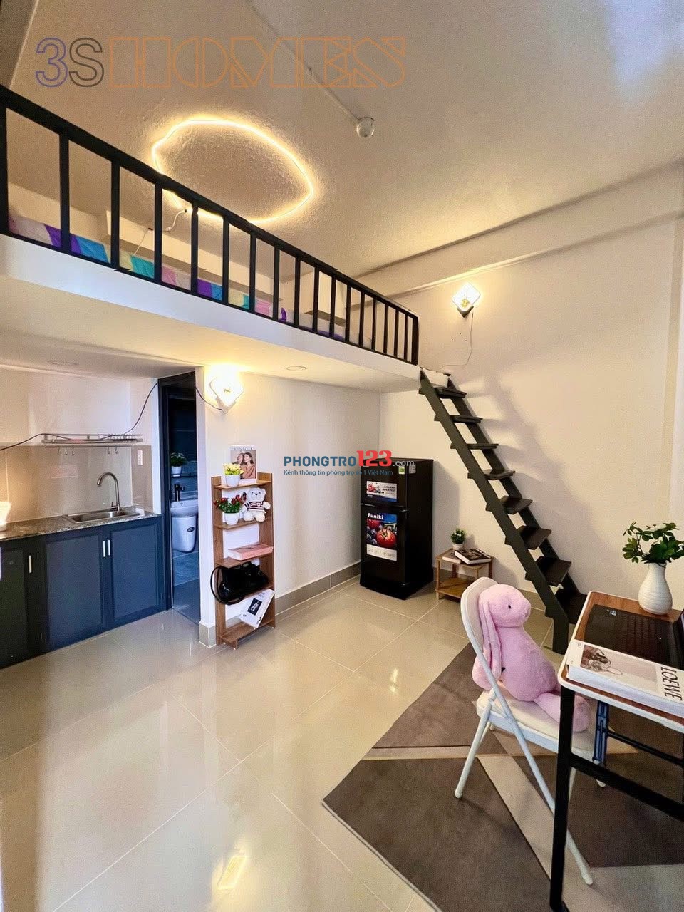 Phòng mới xây 100% - Gần đh nguyễn tất thành, quận 12