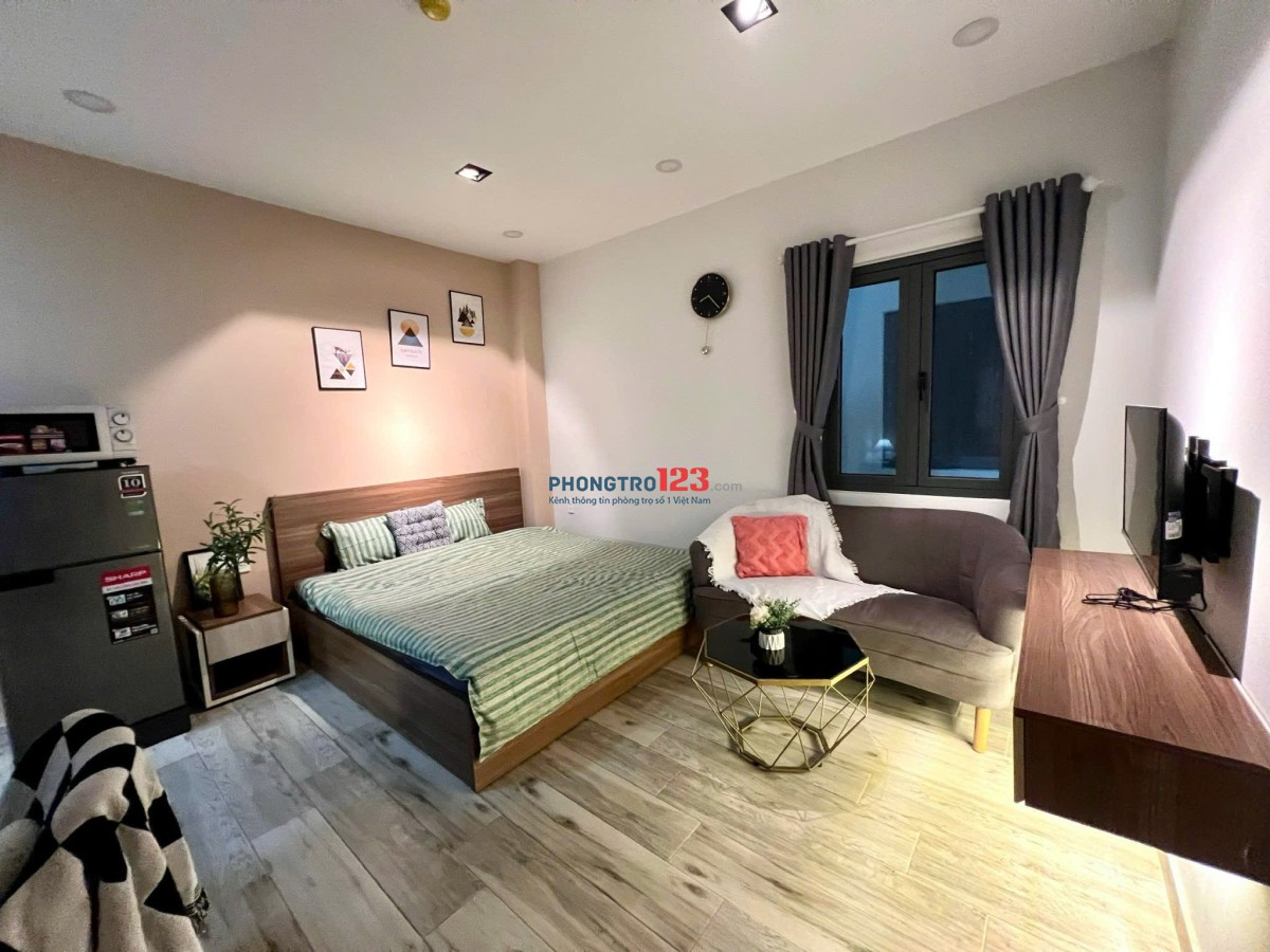 Chung Cư mini FULL NT MỚI 100% 35m2 Nguyễn Gia Trí gần ĐH Hutech-GTVT-Ngoại Thương, tiện qua Q1, Q2