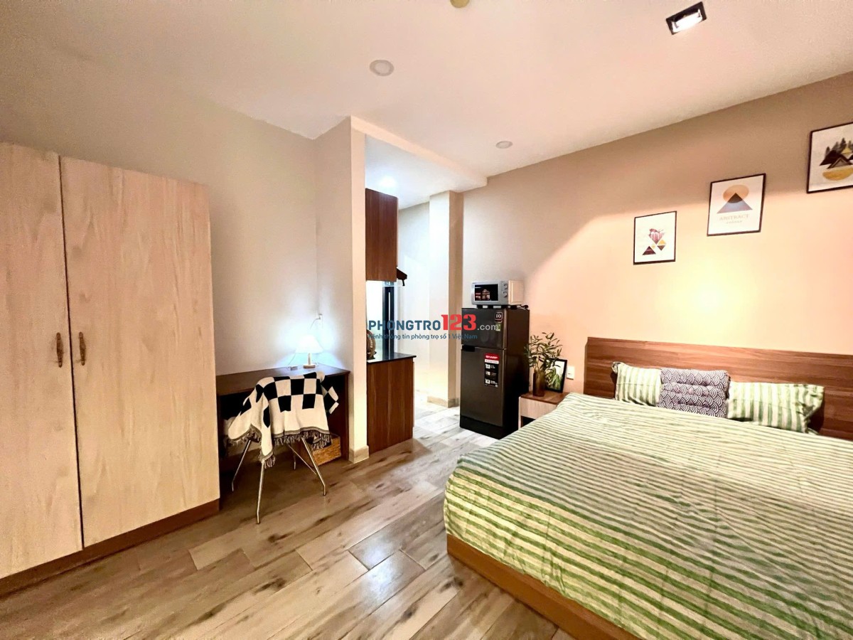 Chung Cư mini FULL NT MỚI 100% 35m2 Nguyễn Gia Trí gần ĐH Hutech-GTVT-Ngoại Thương, tiện qua Q1, Q2