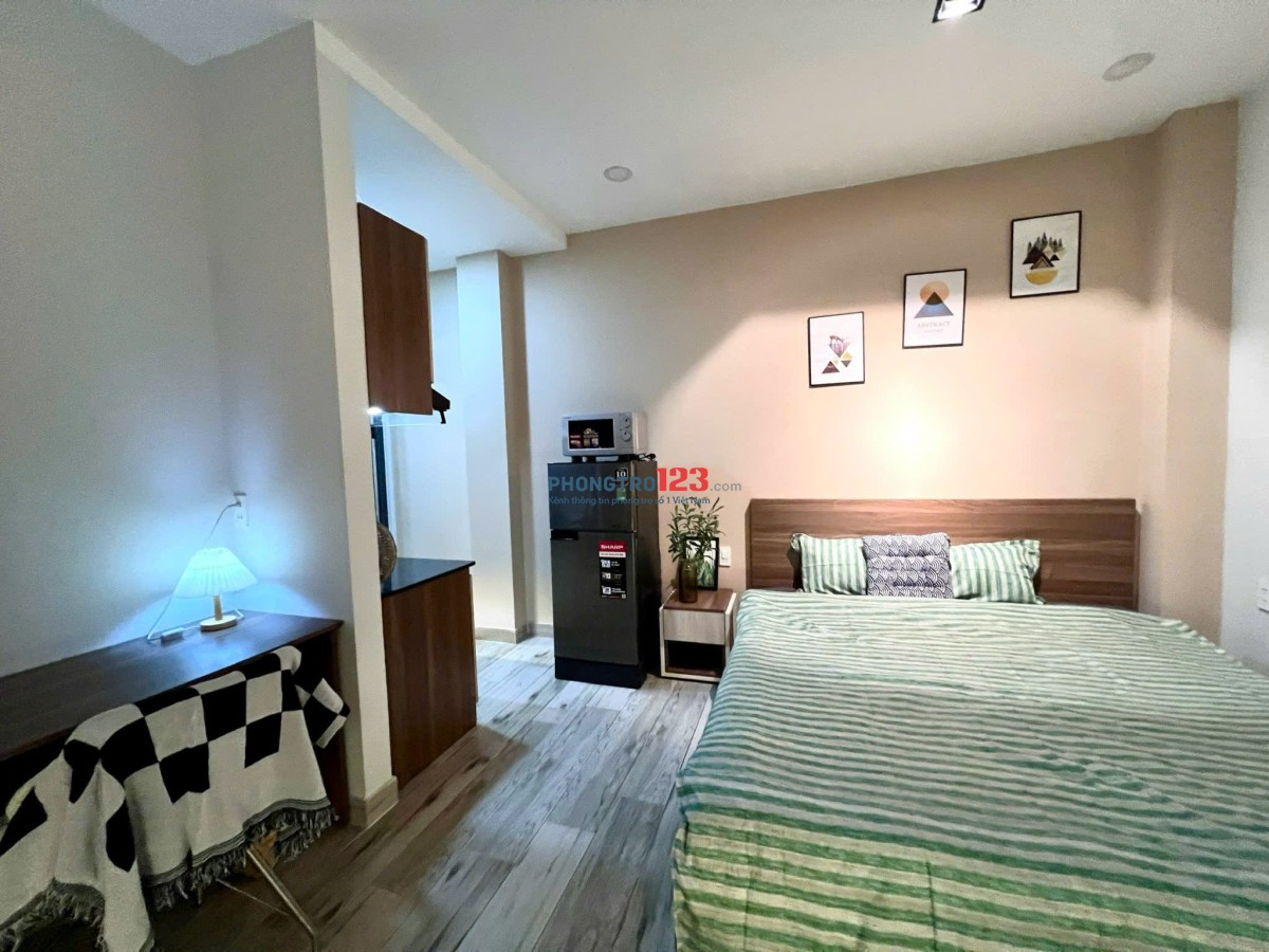 Chung Cư mini FULL NT MỚI 100% 35m2 Nguyễn Gia Trí gần ĐH Hutech-GTVT-Ngoại Thương, tiện qua Q1, Q2