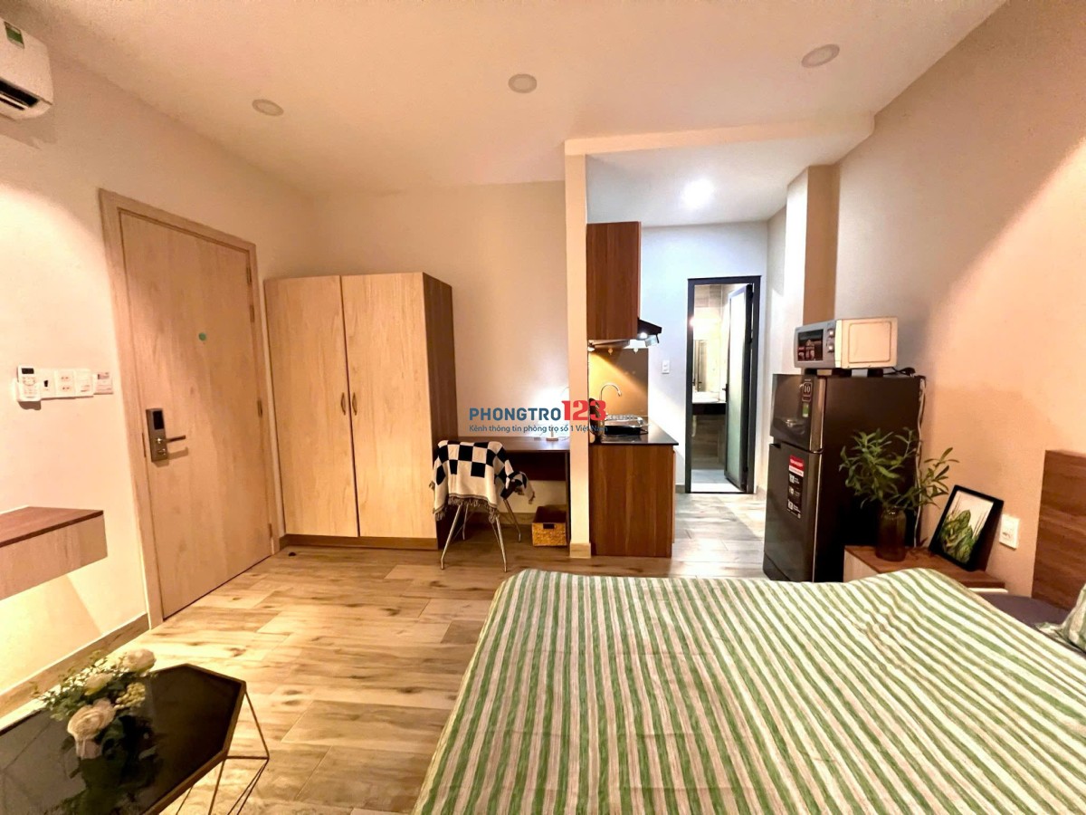 Chung Cư mini FULL NT MỚI 100% 35m2 Nguyễn Gia Trí gần ĐH Hutech-GTVT-Ngoại Thương, tiện qua Q1, Q2