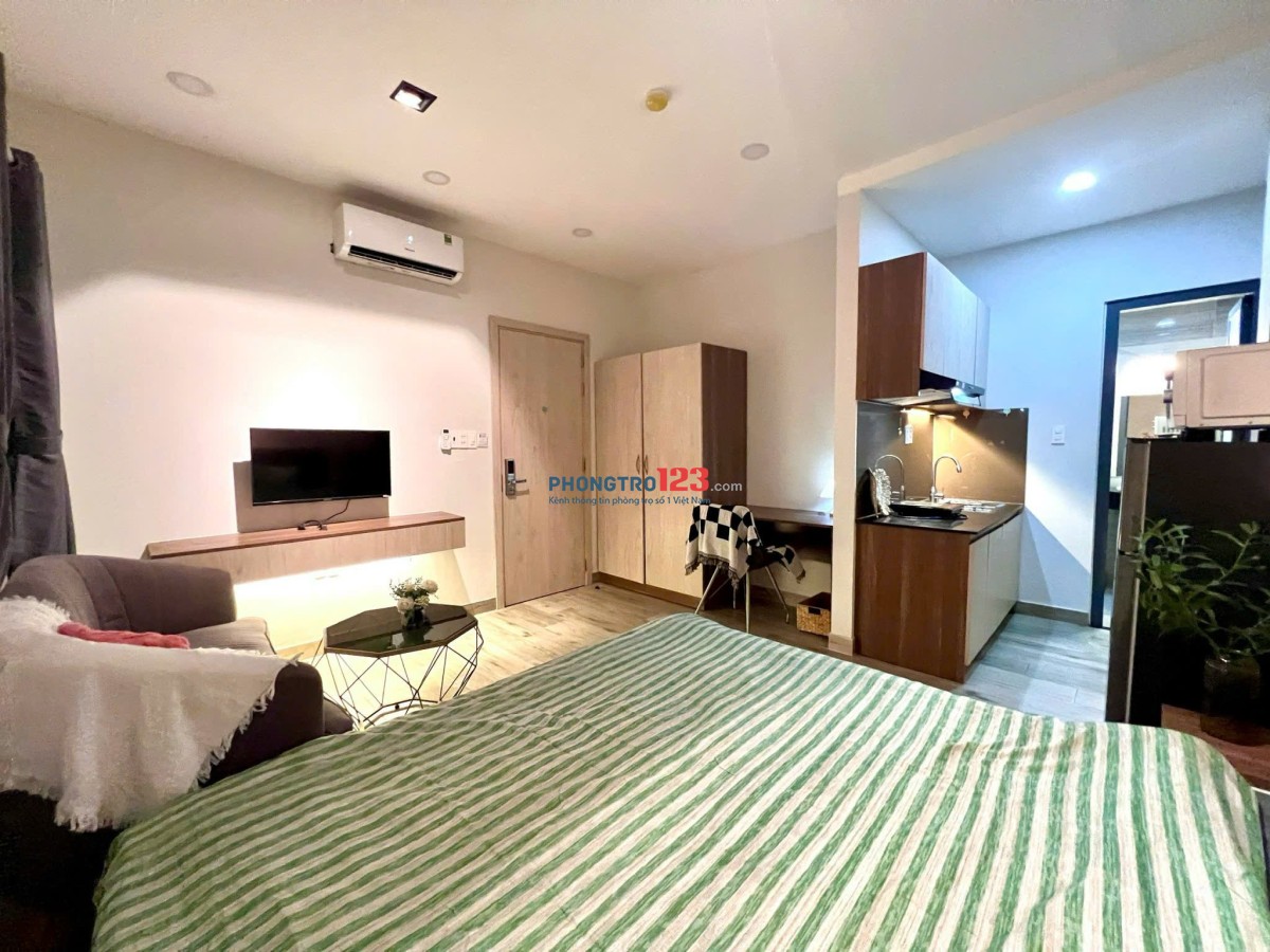 Chung Cư mini FULL NT MỚI 100% 35m2 Nguyễn Gia Trí gần ĐH Hutech-GTVT-Ngoại Thương, tiện qua Q1, Q2