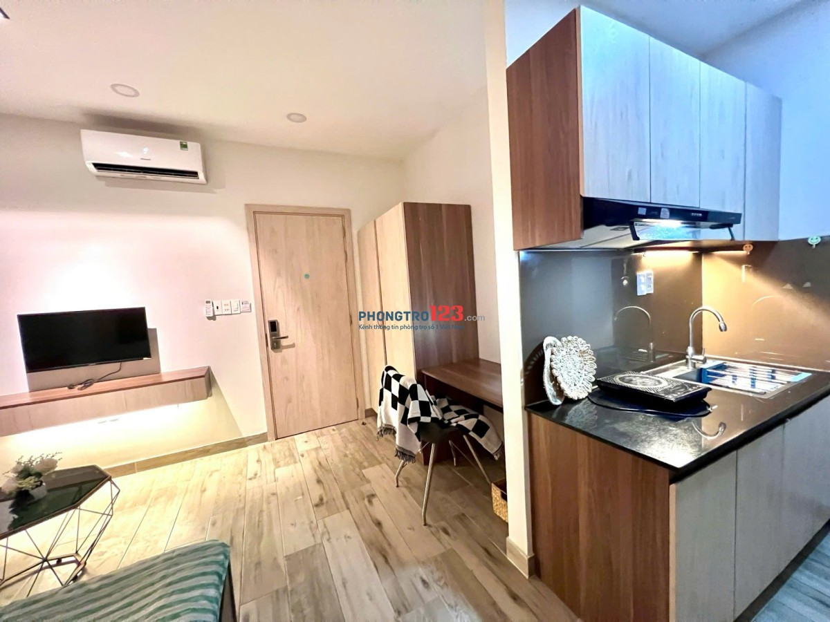 Chung Cư mini FULL NT MỚI 100% 35m2 Nguyễn Gia Trí gần ĐH Hutech-GTVT-Ngoại Thương, tiện qua Q1, Q2