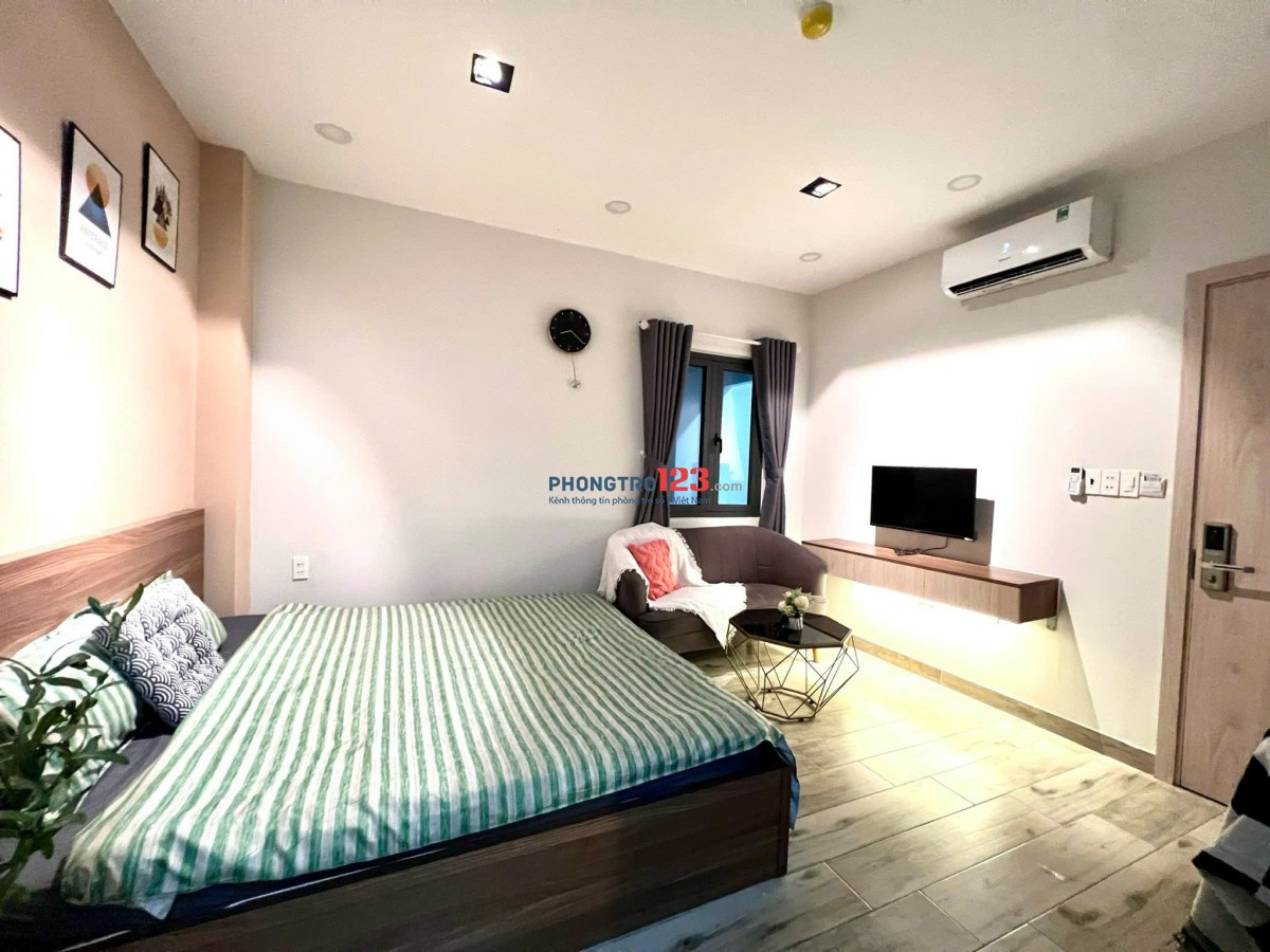 Chung Cư mini FULL NT MỚI 100% 35m2 Nguyễn Gia Trí gần ĐH Hutech-GTVT-Ngoại Thương, tiện qua Q1, Q2