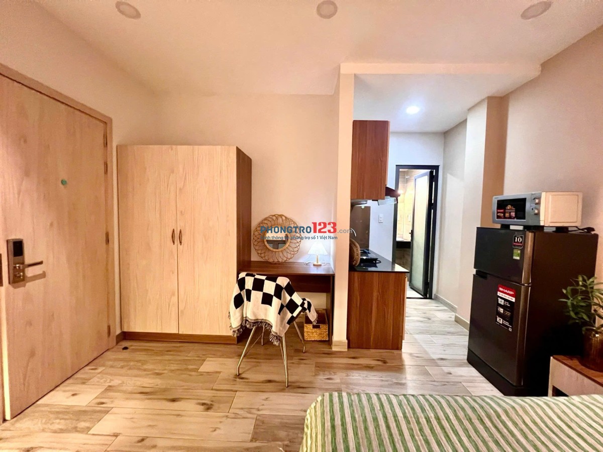 Chung Cư mini FULL NT MỚI 100% 35m2 Nguyễn Gia Trí gần ĐH Hutech-GTVT-Ngoại Thương, tiện qua Q1, Q2