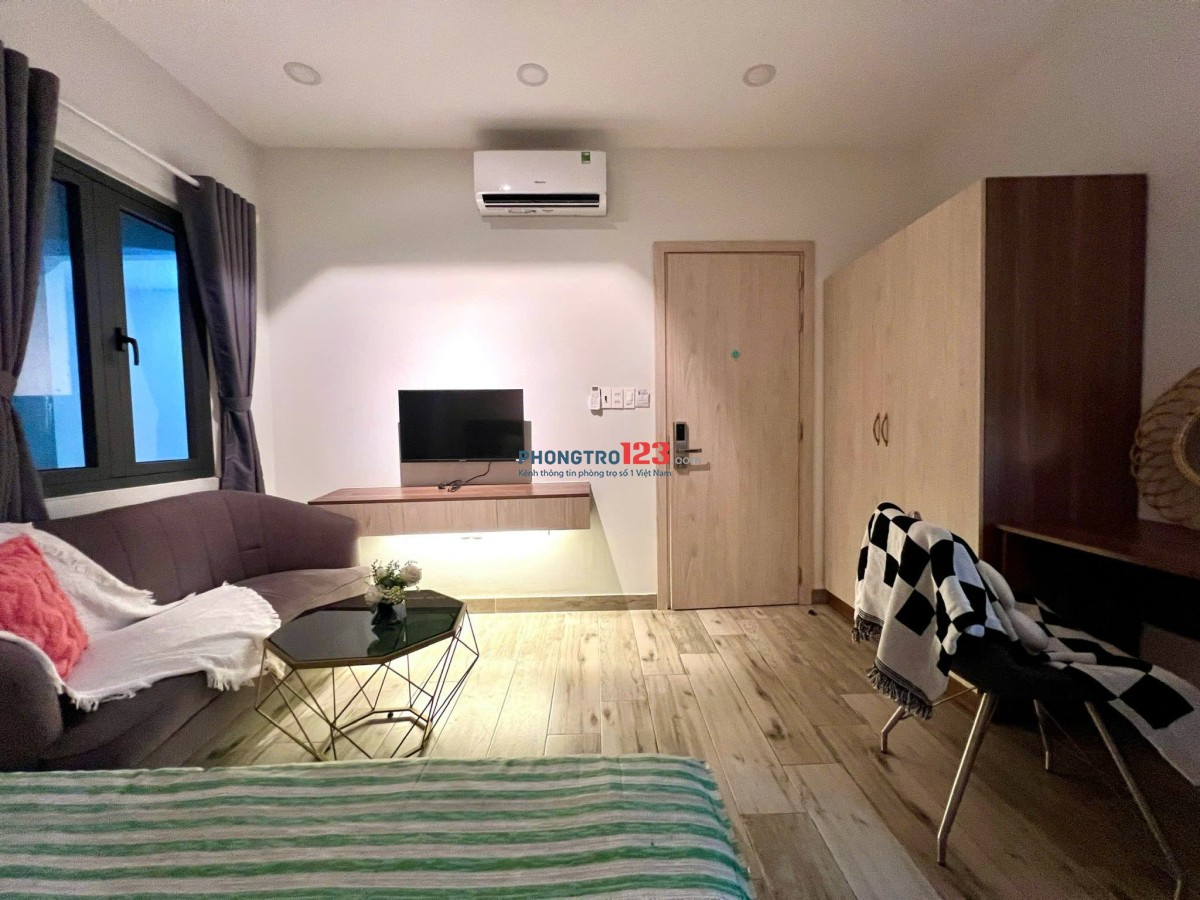 Chung Cư mini FULL NT MỚI 100% 35m2 Nguyễn Gia Trí gần ĐH Hutech-GTVT-Ngoại Thương, tiện qua Q1, Q2