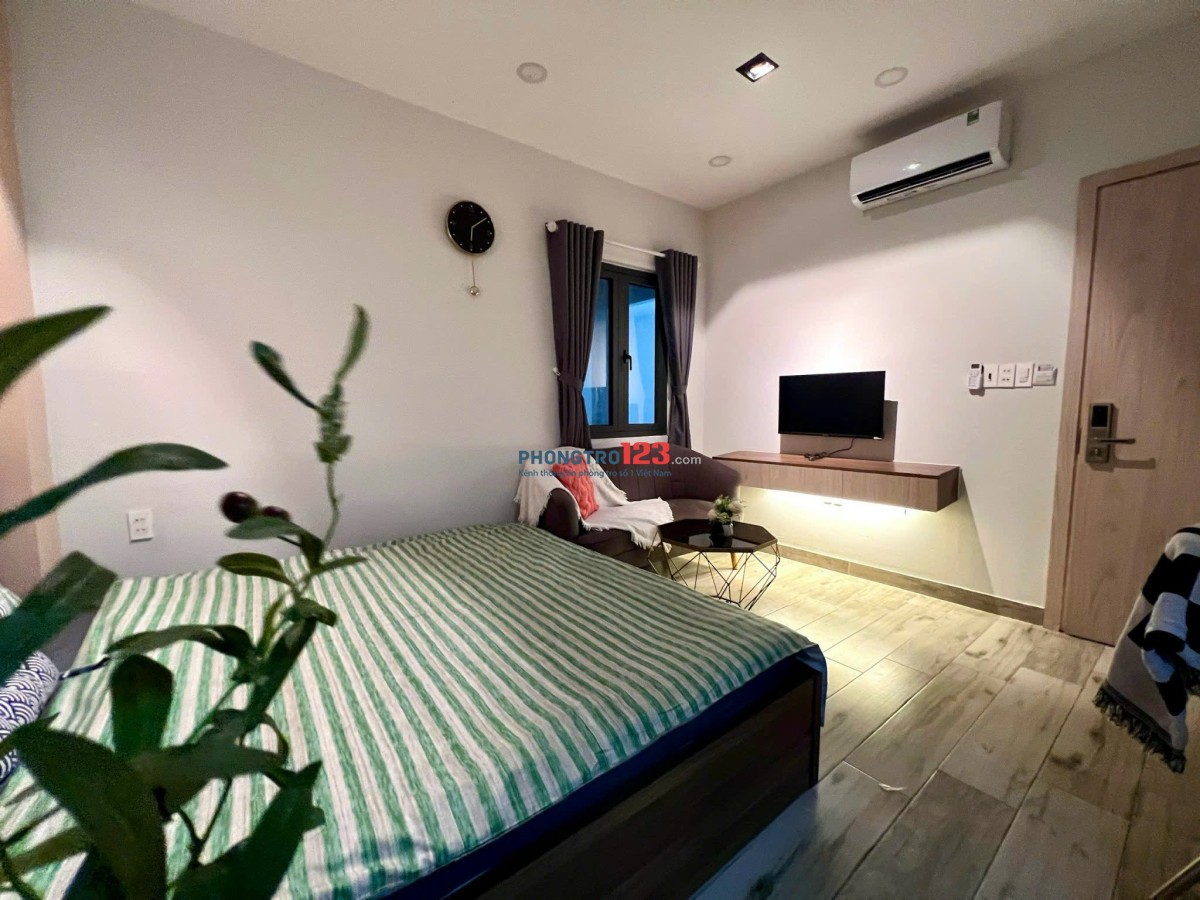 Chung Cư mini FULL NT MỚI 100% 35m2 Nguyễn Gia Trí gần ĐH Hutech-GTVT-Ngoại Thương, tiện qua Q1, Q2