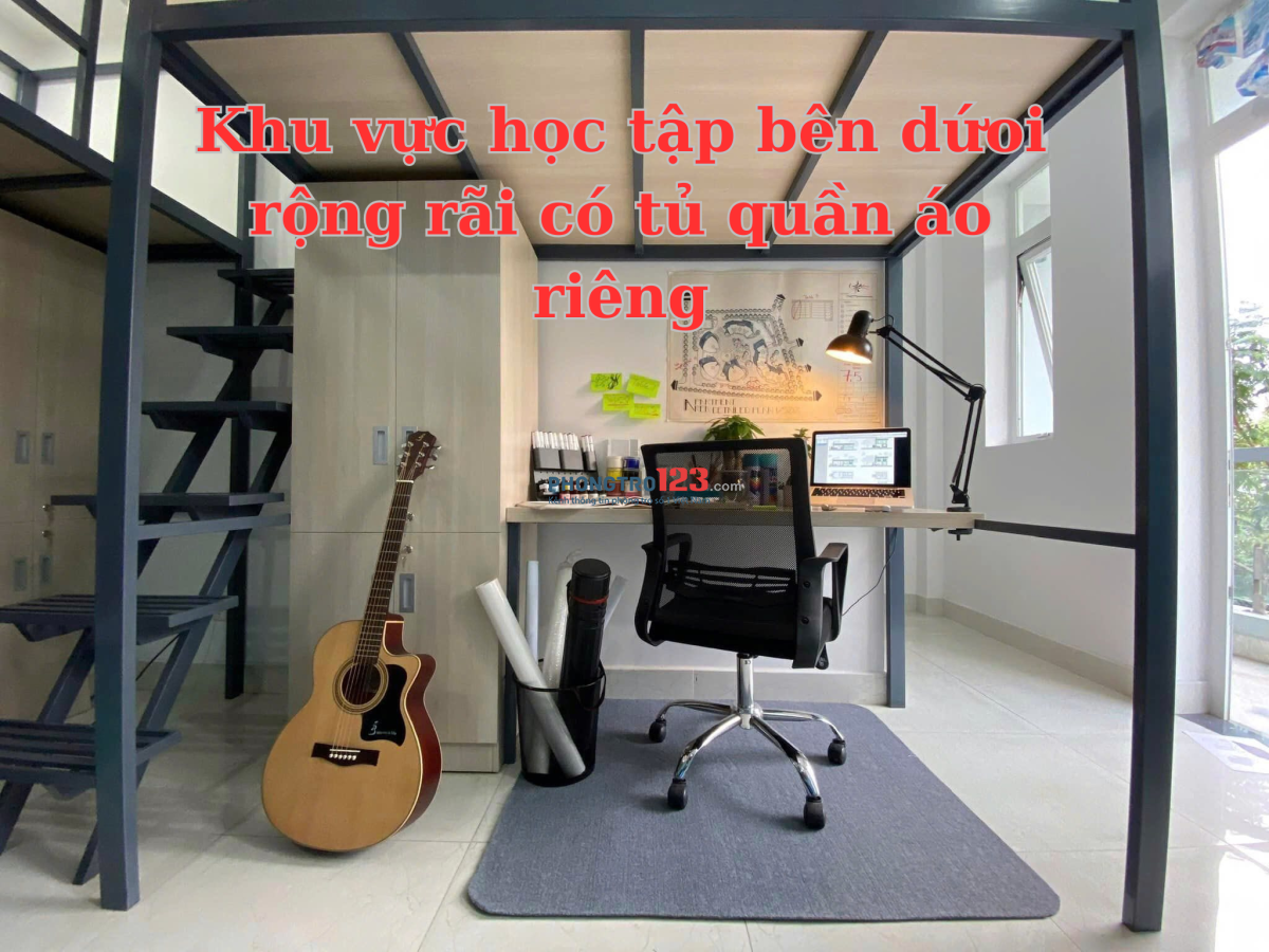 Phòng ở ghép MINI DUPLEX siêu sang, ngay 449 Lê Văn Việt Quận 9 Thủ Đức, giá chỉ 2tr2/th.