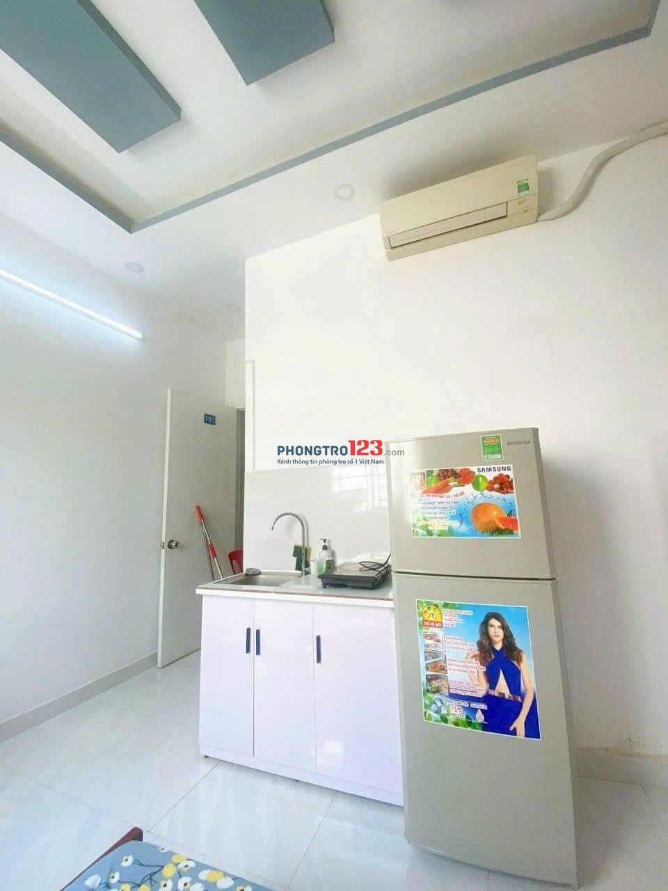 PHÒNG CỬA SỔ FULL NỘI THẤT Y HÌNH 30M2 DƯƠNG BÁ TRẠC,Q8