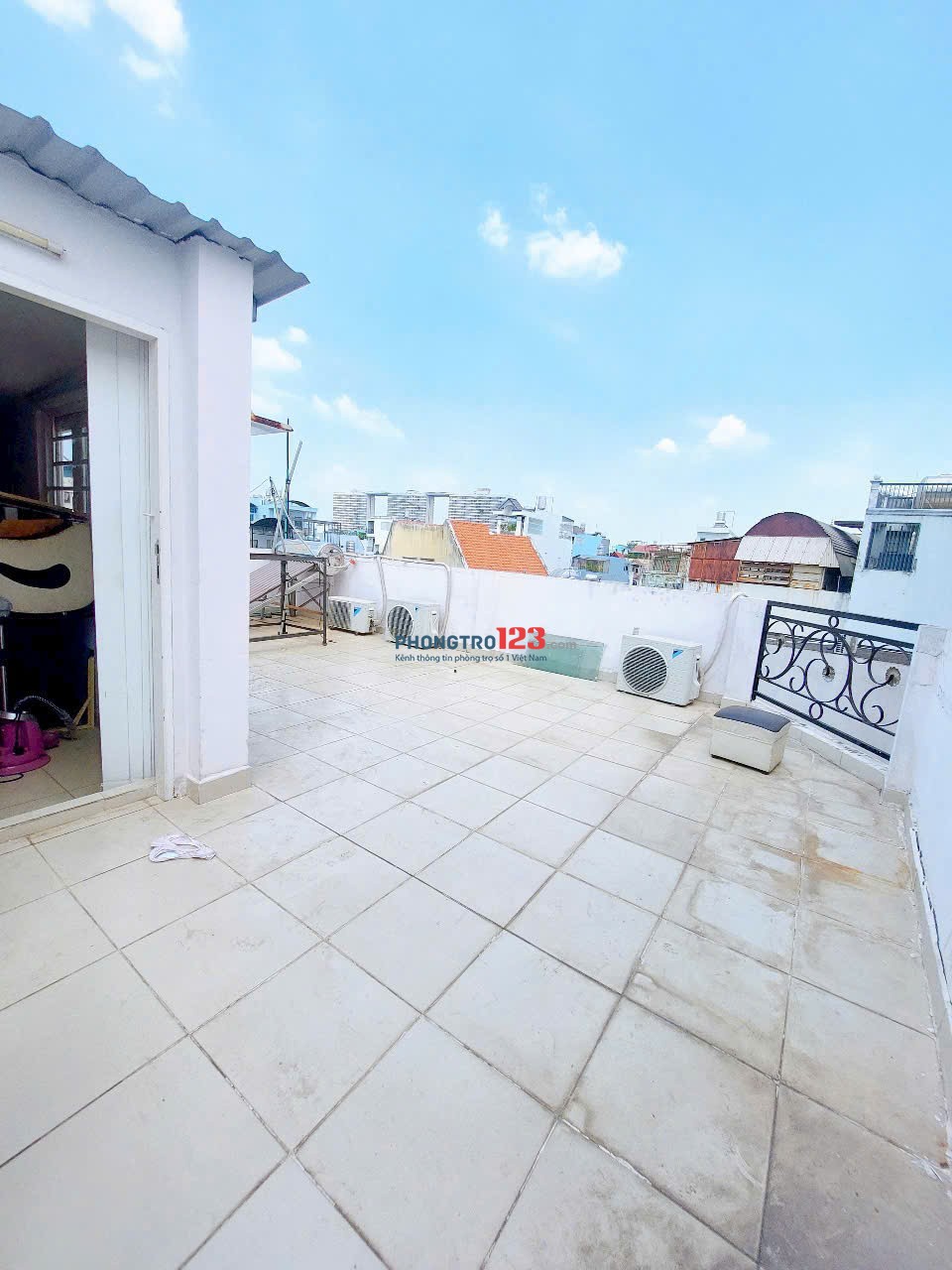 PHÒNG CỬA SỔ FULL NỘI THẤT Y HÌNH 30M2 DƯƠNG BÁ TRẠC,Q8