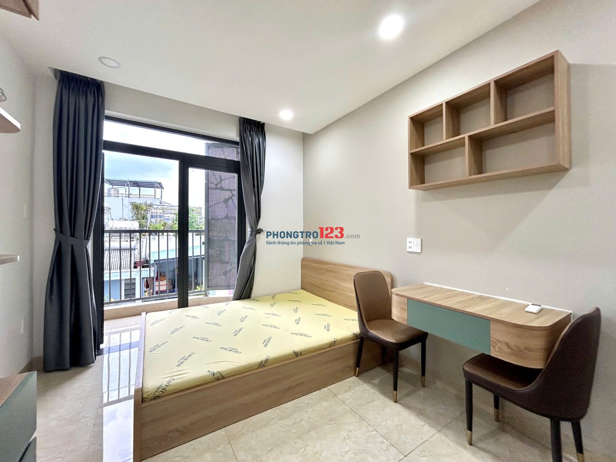  Căn hộ Cho Thuê Full Nội Thất Ban Công Thoáng – Mặt Tiền - Thang Máy - Gần ĐH Văn Lang CS2