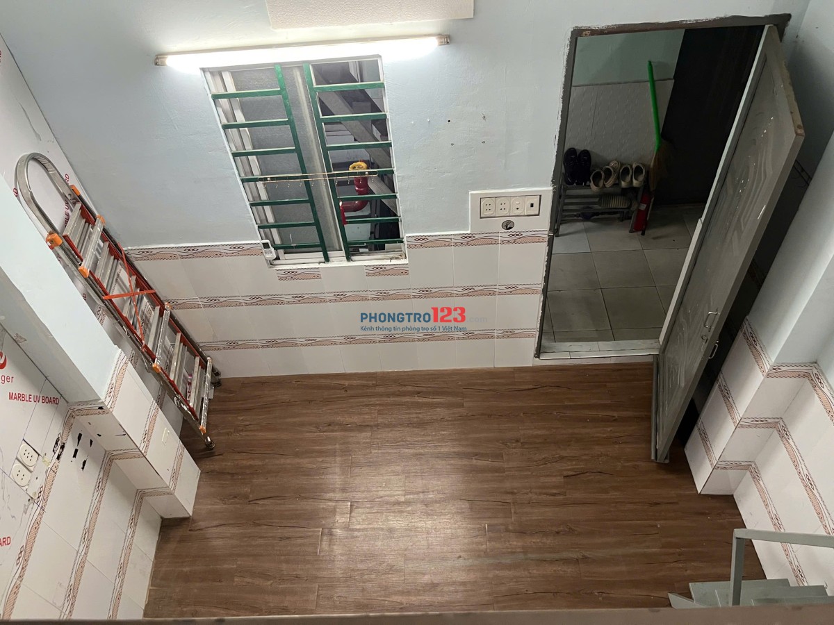 Phòng trọ 25m2 máy lạnh gần AEMALL, gần Bến xe miền tây (từng lầu đều có thoát hiểm 3 hướng)