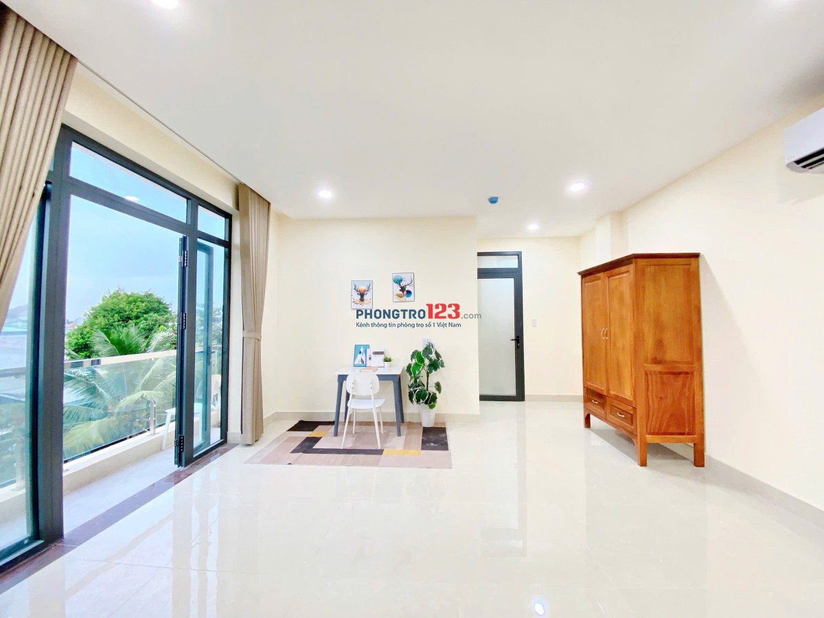 Cho thuê phòng ban công full nội thất giá sinh viên quận 8 gần ParcMall