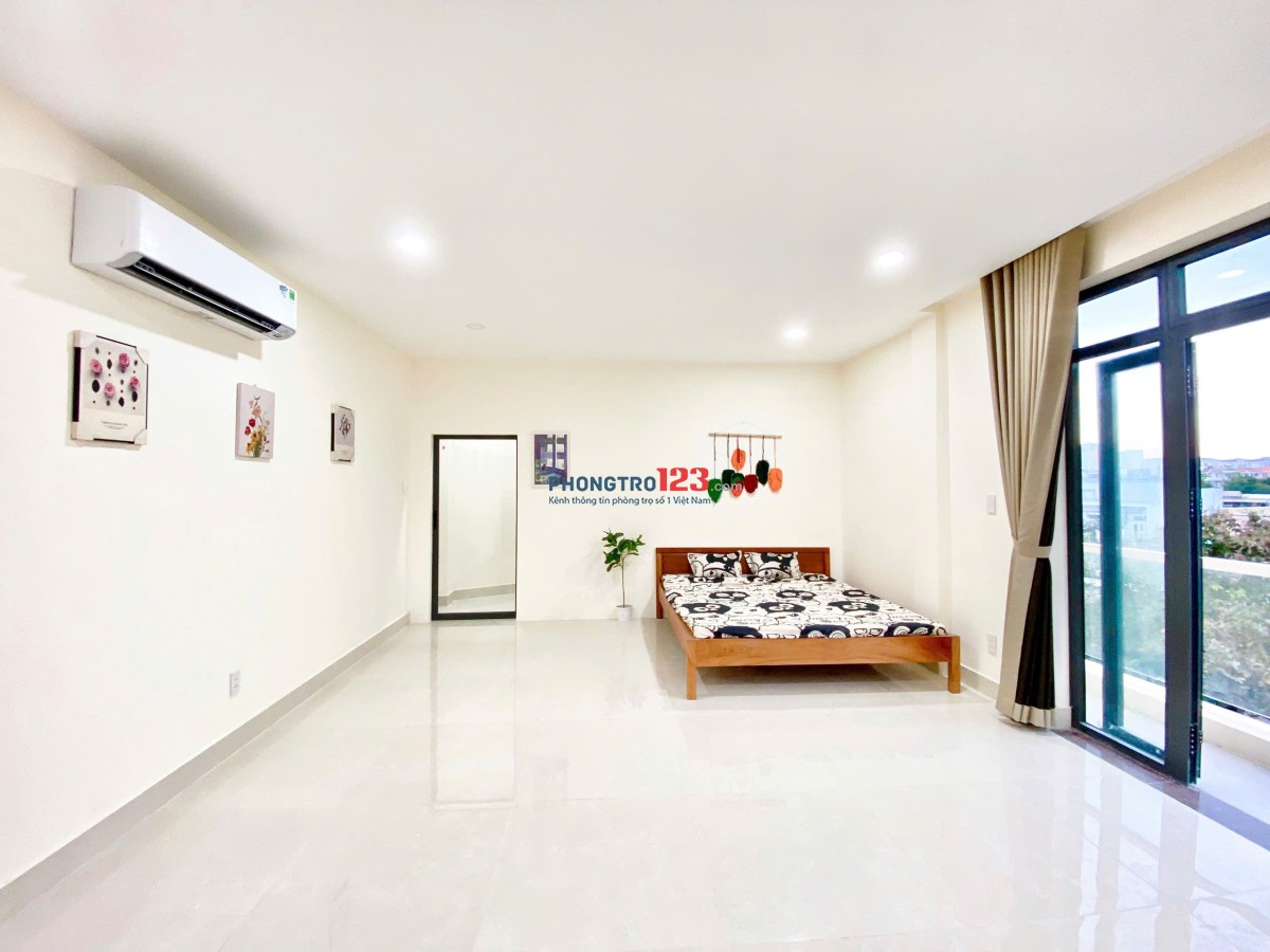 Cho thuê phòng ban công full nội thất giá sinh viên quận 8 gần ParcMall