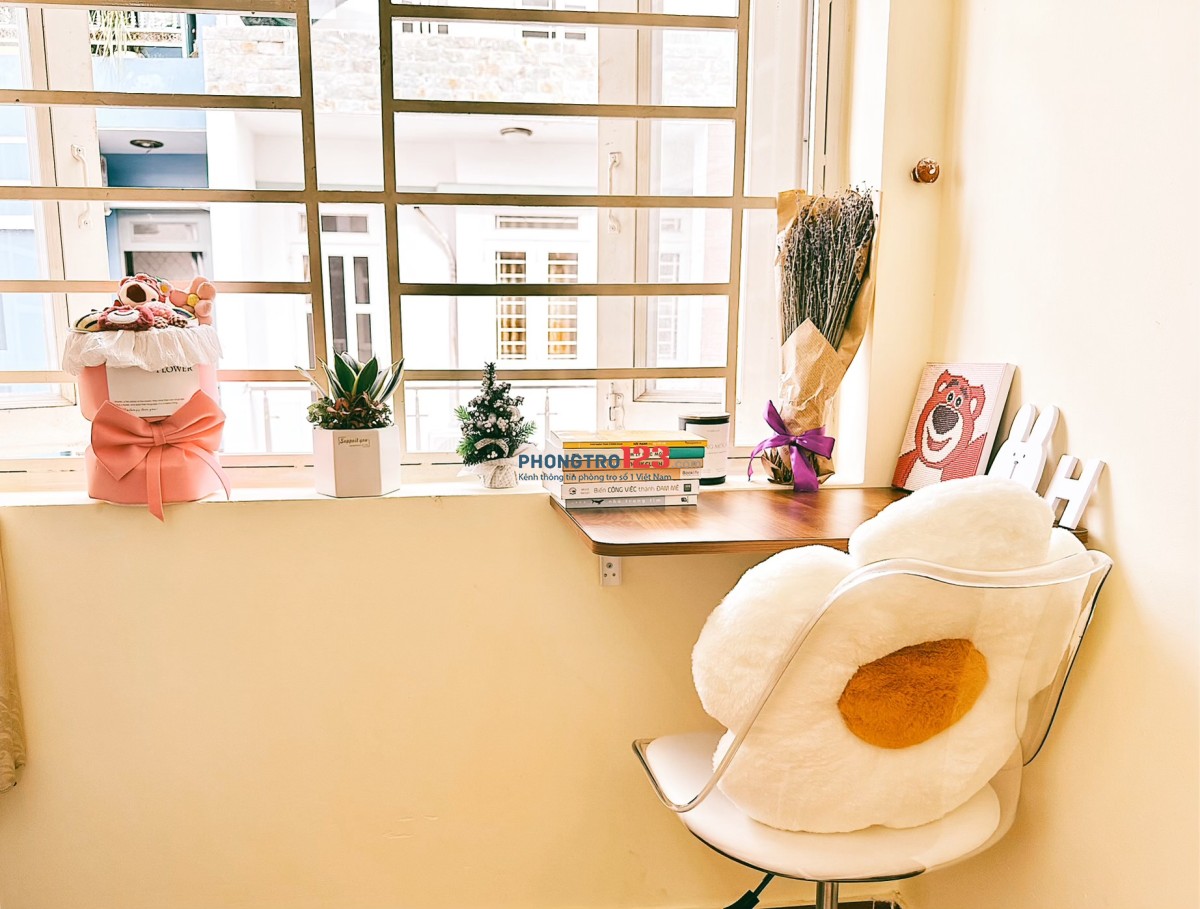 PHÒNG MỚI FULL NỘI THẤT SẠCH SẼ-AN NINH GIÁ RẺ CHO NỮ
