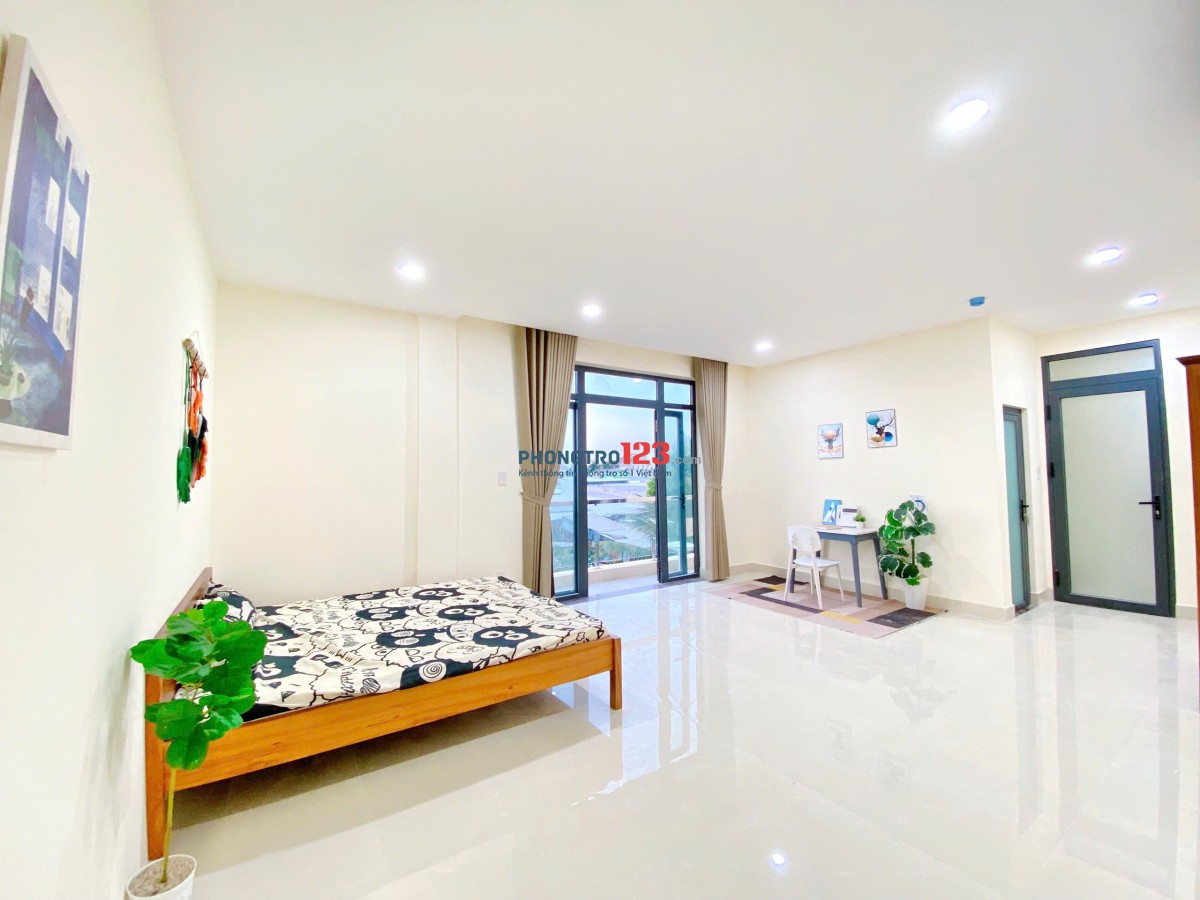Cho thuê phòng ban công full nội thất giá sinh viên quận 8 gần ParcMall