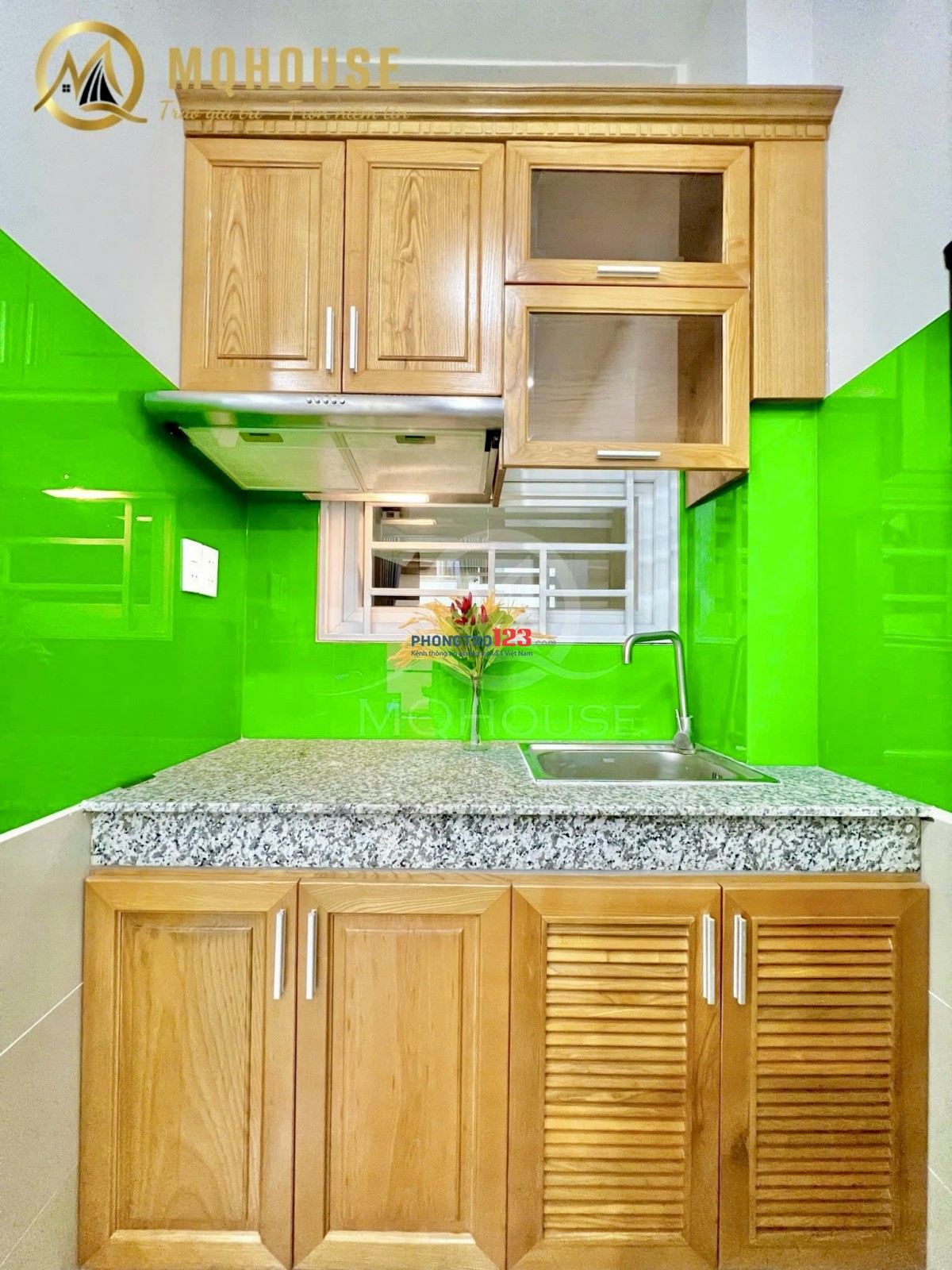 CHO THUÊ CĂN HỘ CỬA SỔ MỚI GẦN ETOWN
