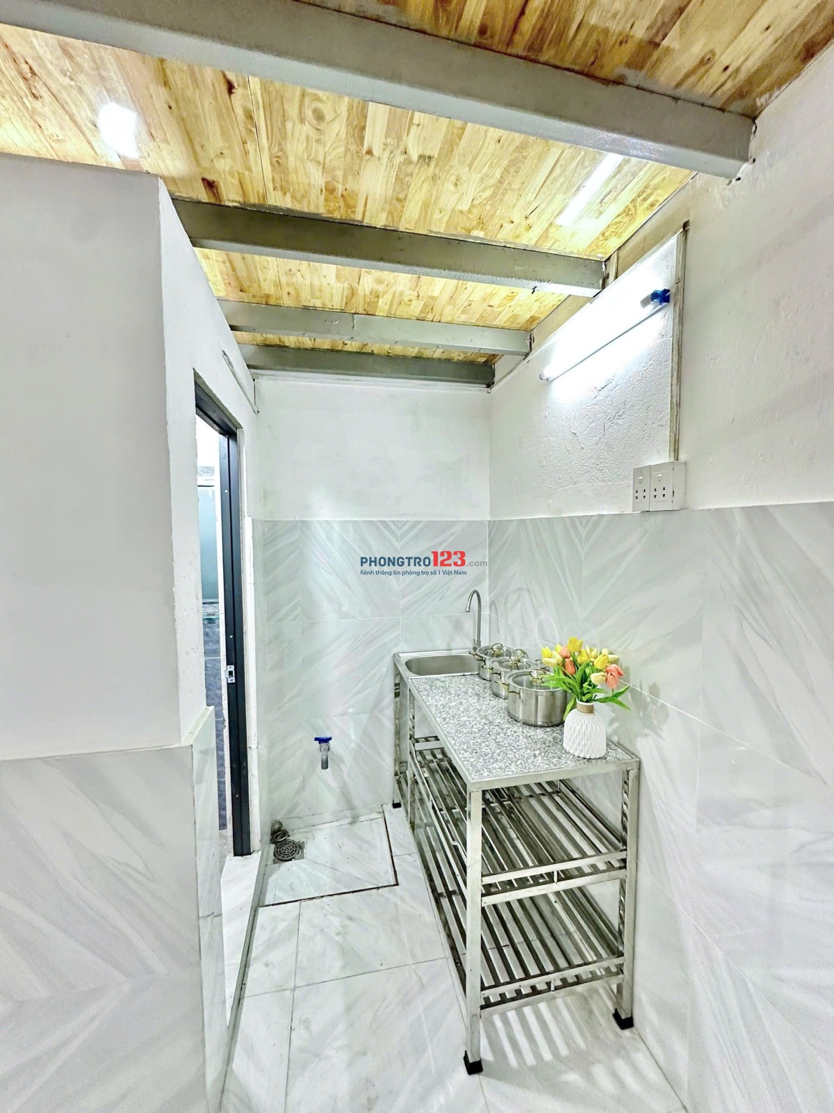 Dãy Trọ Trệt Tân Kỳ Tân Quý Tân Phú_Rộng 30m2 Gác Cao Không Chạm Đầu_Ngay ĐH Công Thương